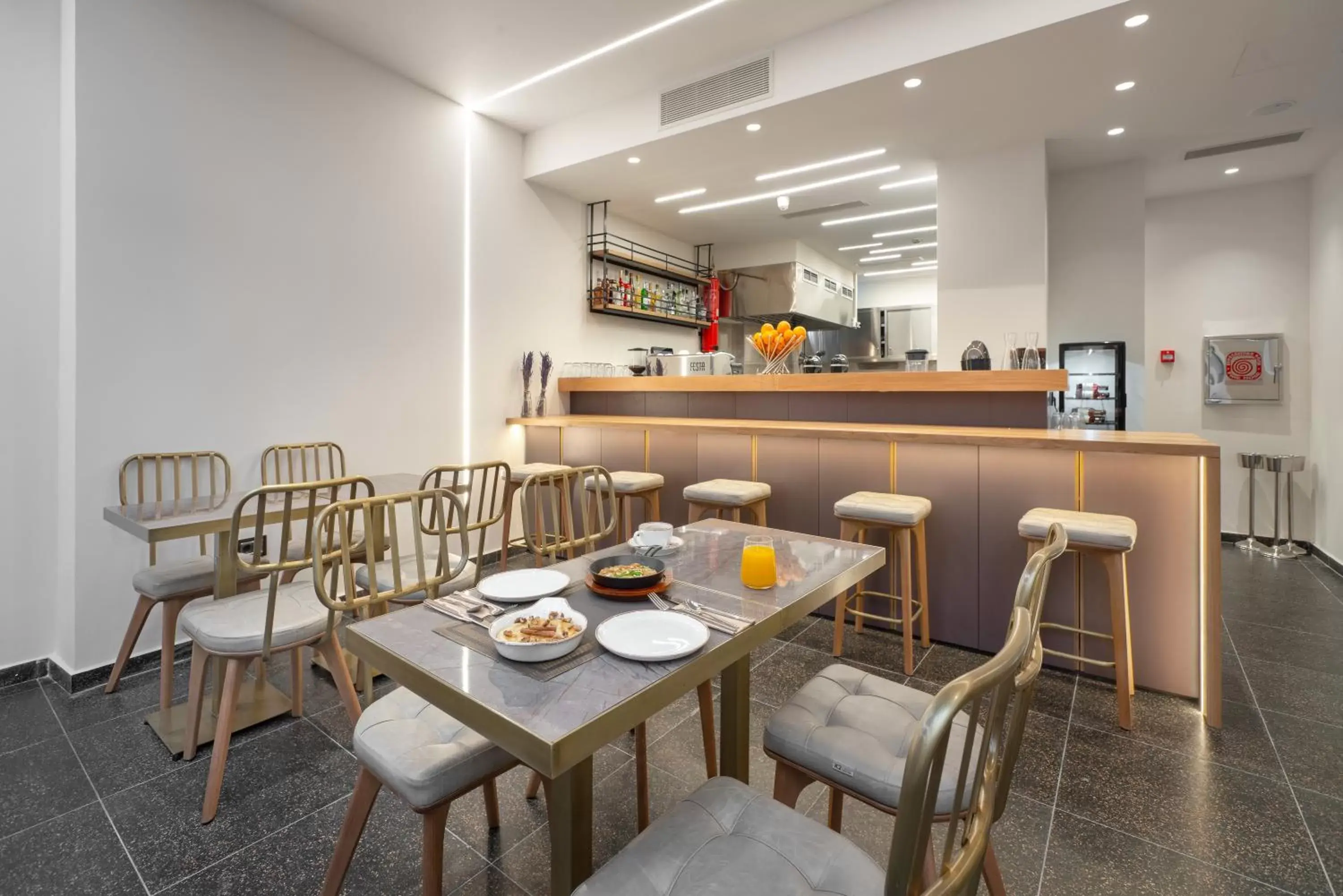 Lounge or bar, Restaurant/Places to Eat in Hellenic Vibes Smart Hotel