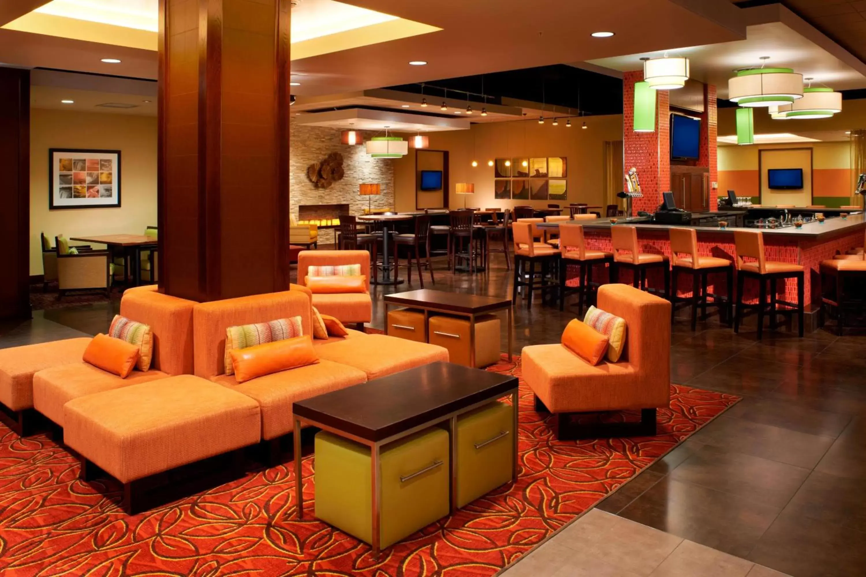 Lobby or reception in Buffalo Marriott Niagara