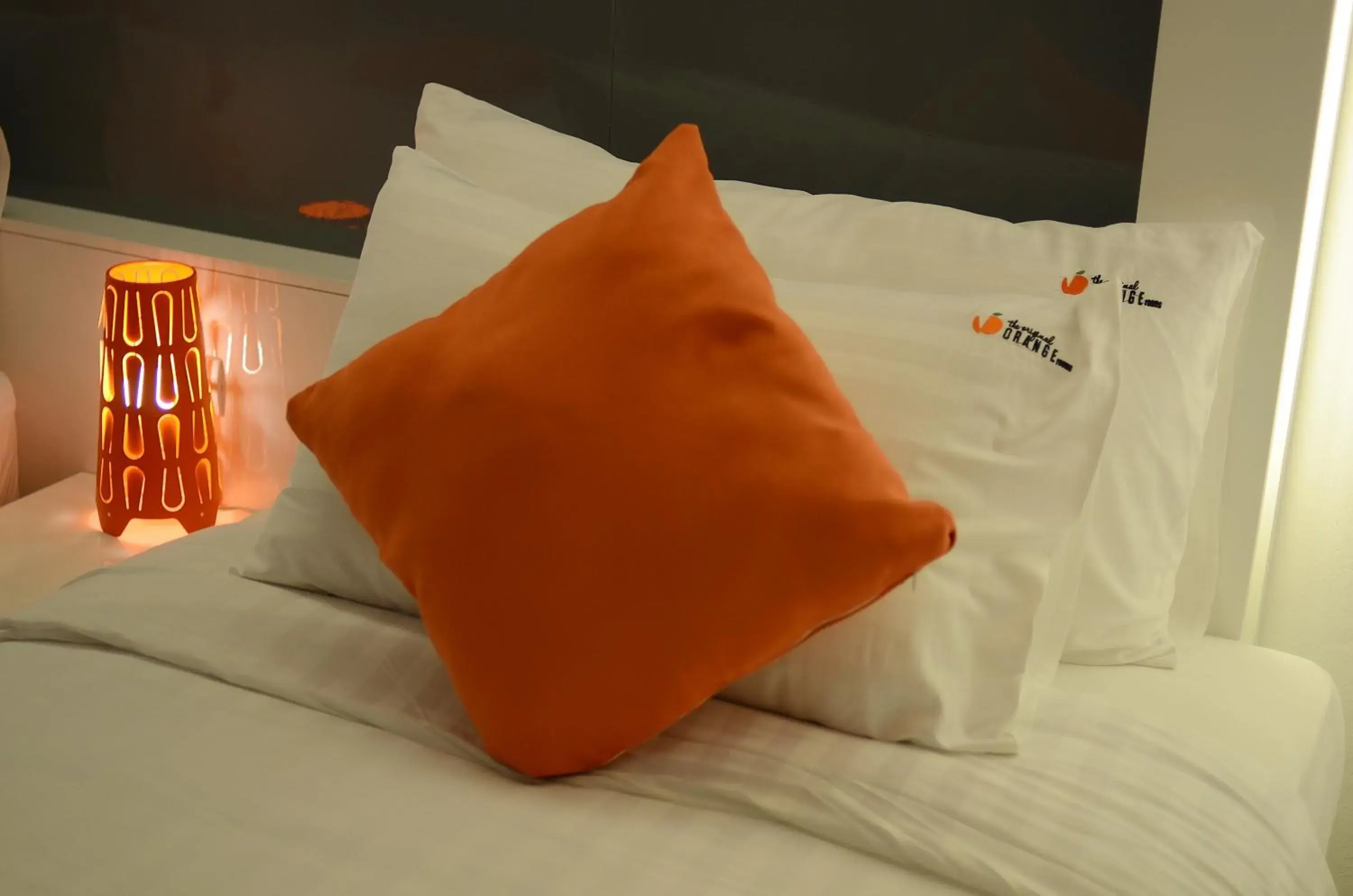 Bed in The Original Orange Hotel