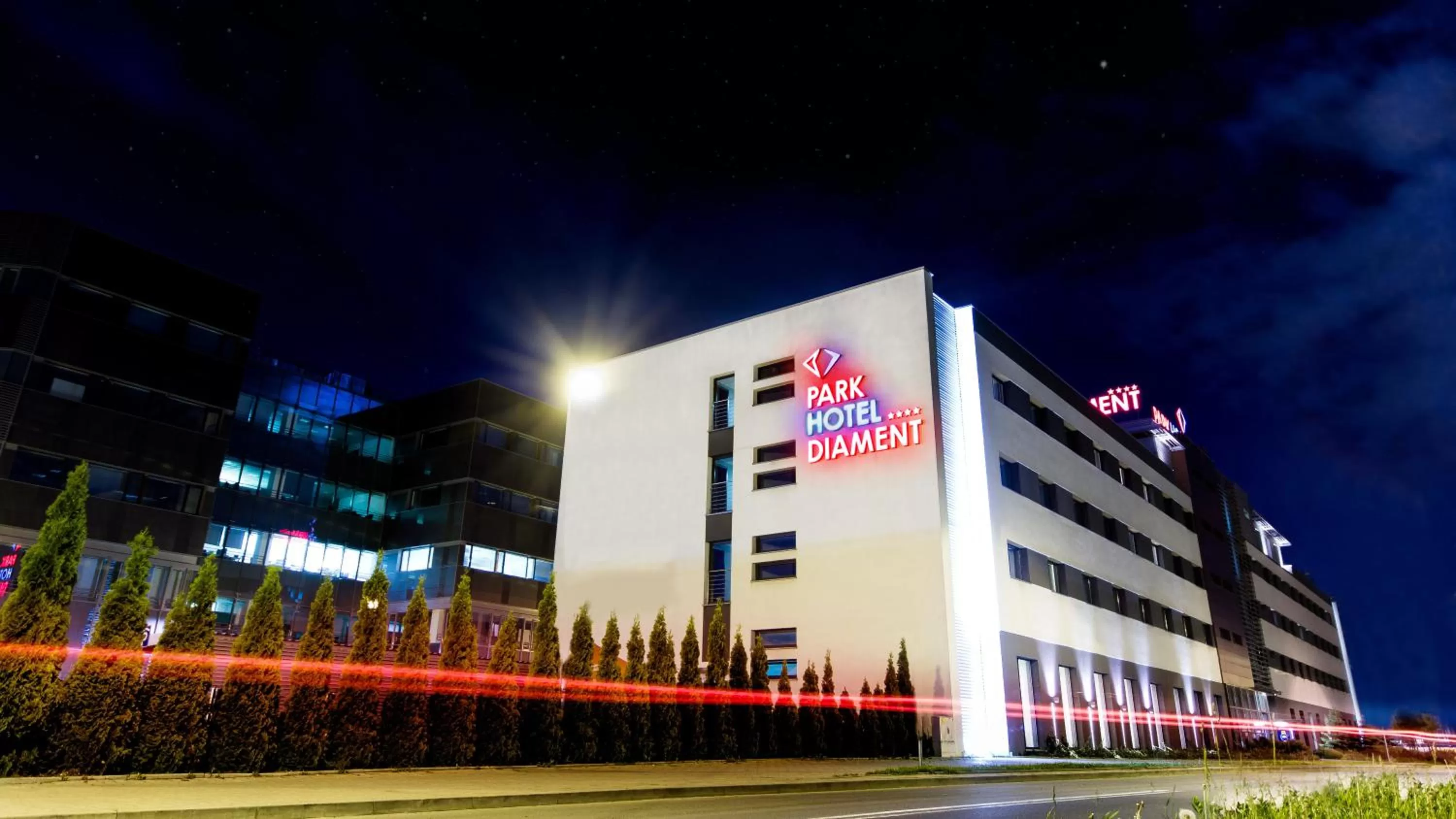 Property building in Park Hotel Diament Wroclaw