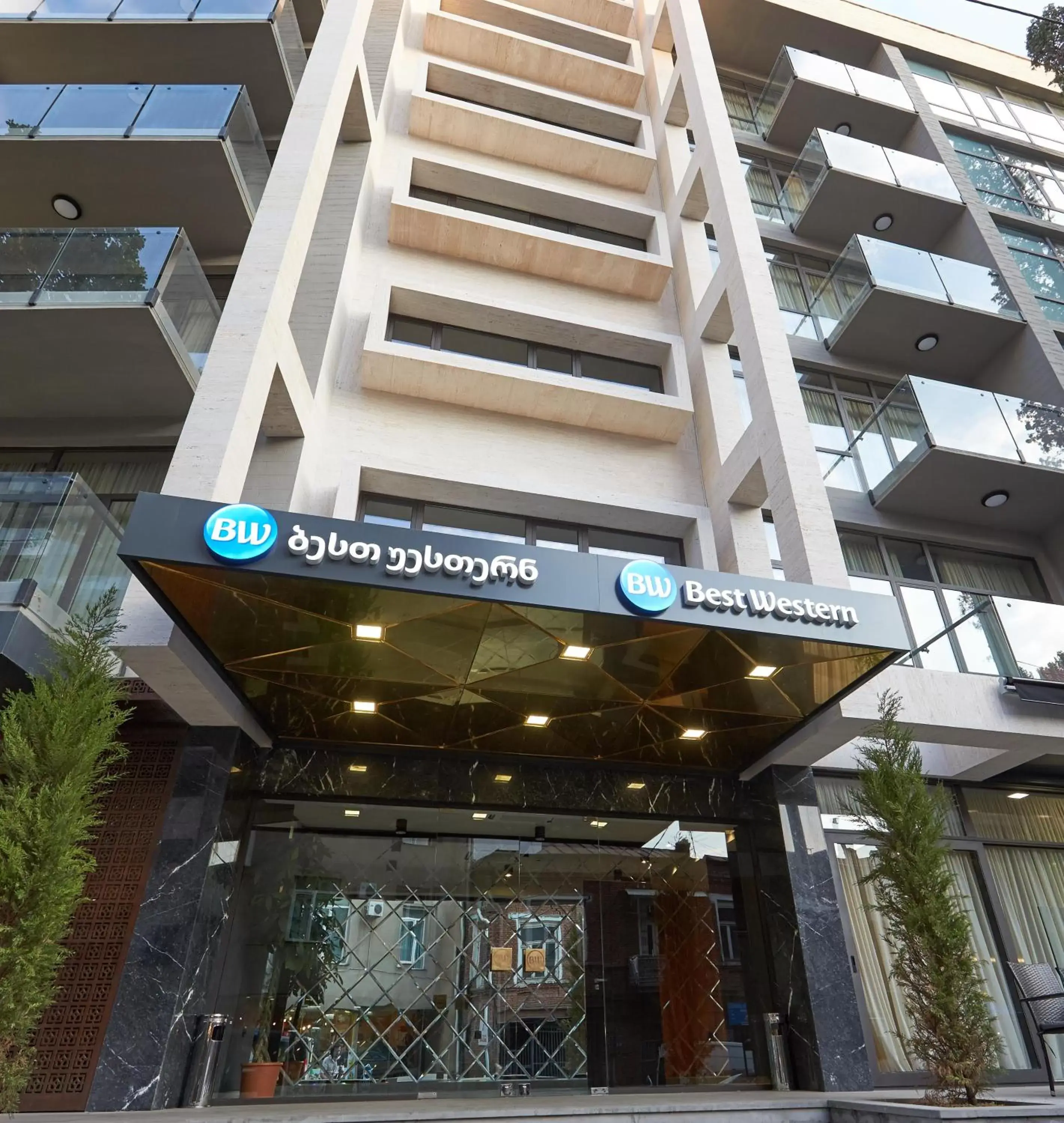 Property building in Best Western Tbilisi City Center