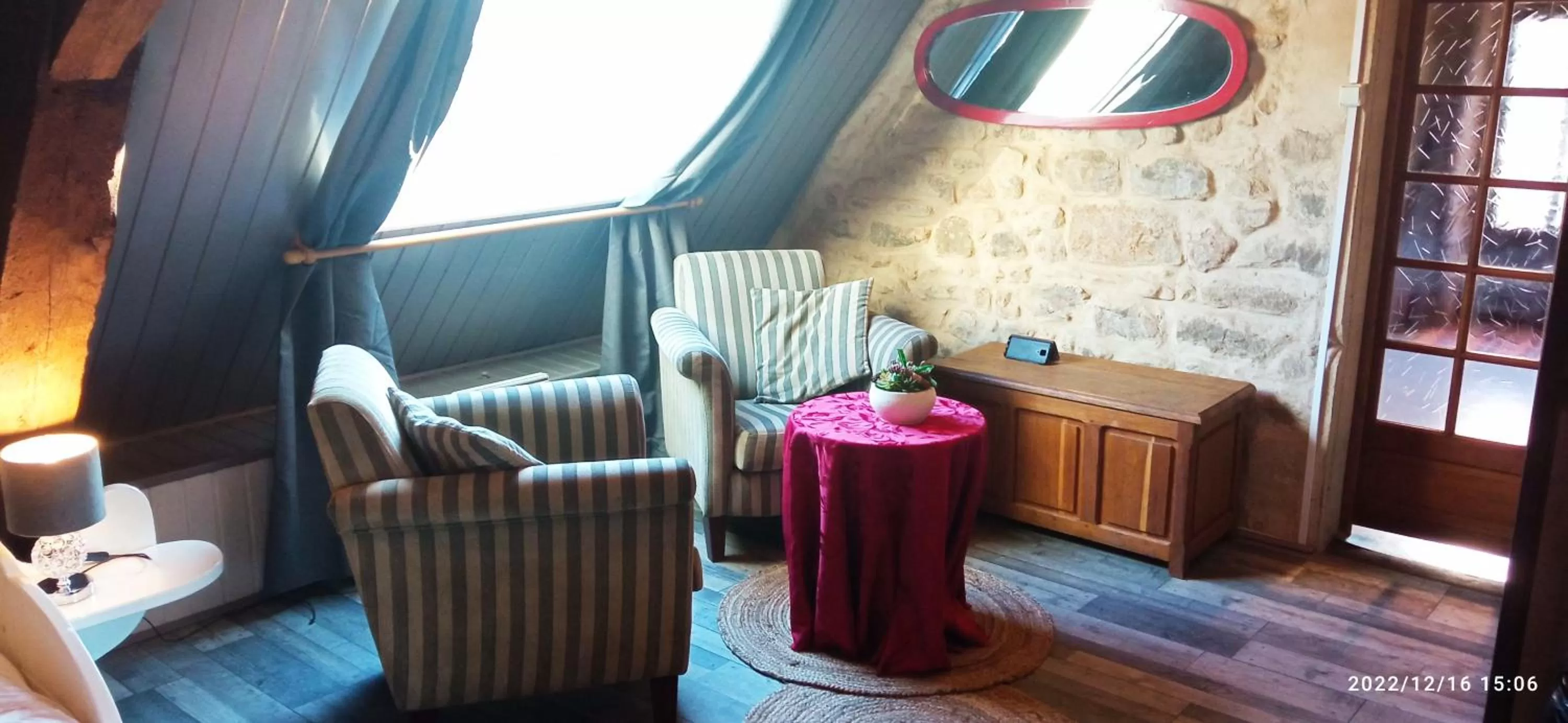 Seating area in Maison du Moulin Galuzot