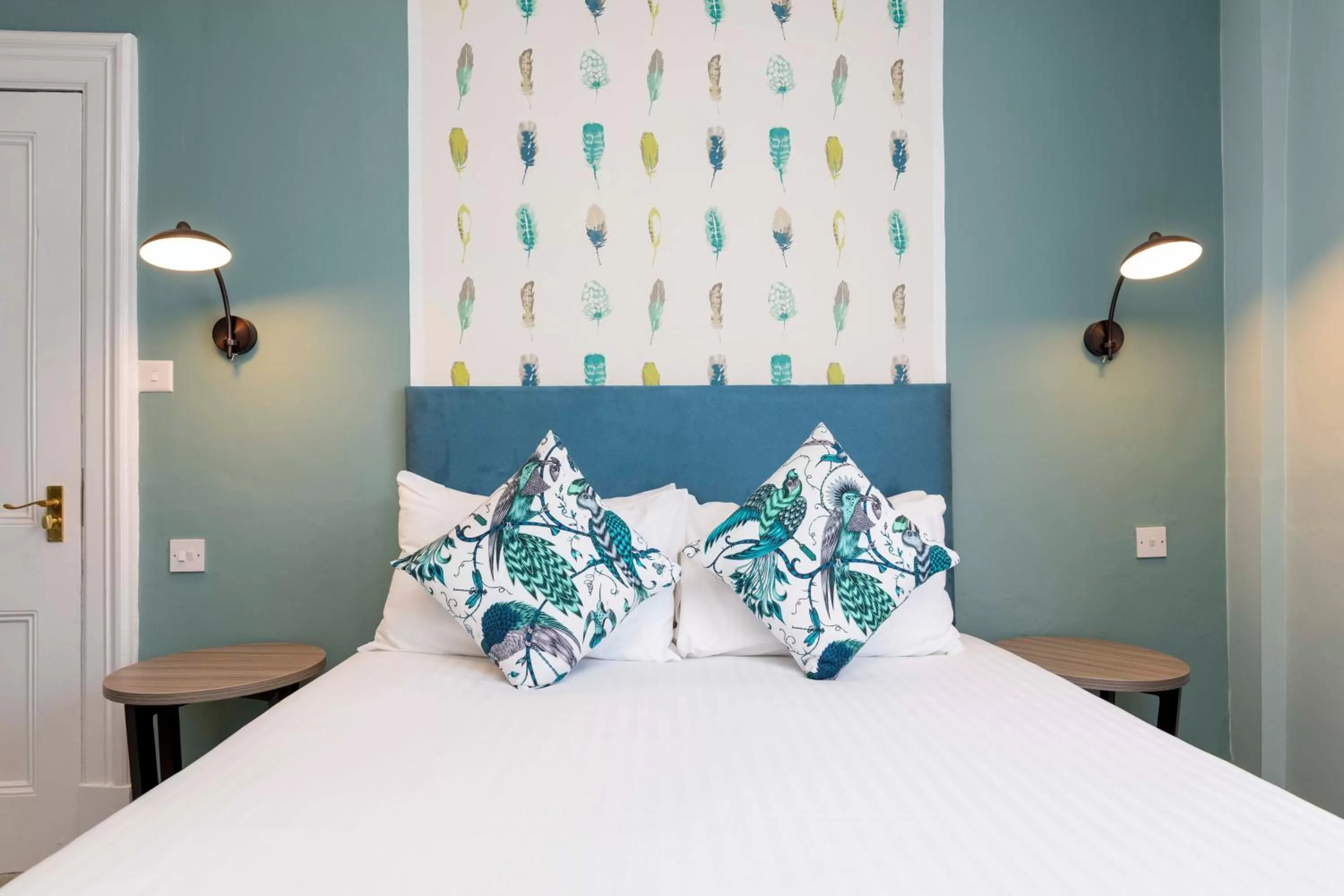 Bed in Wisteria Hotel