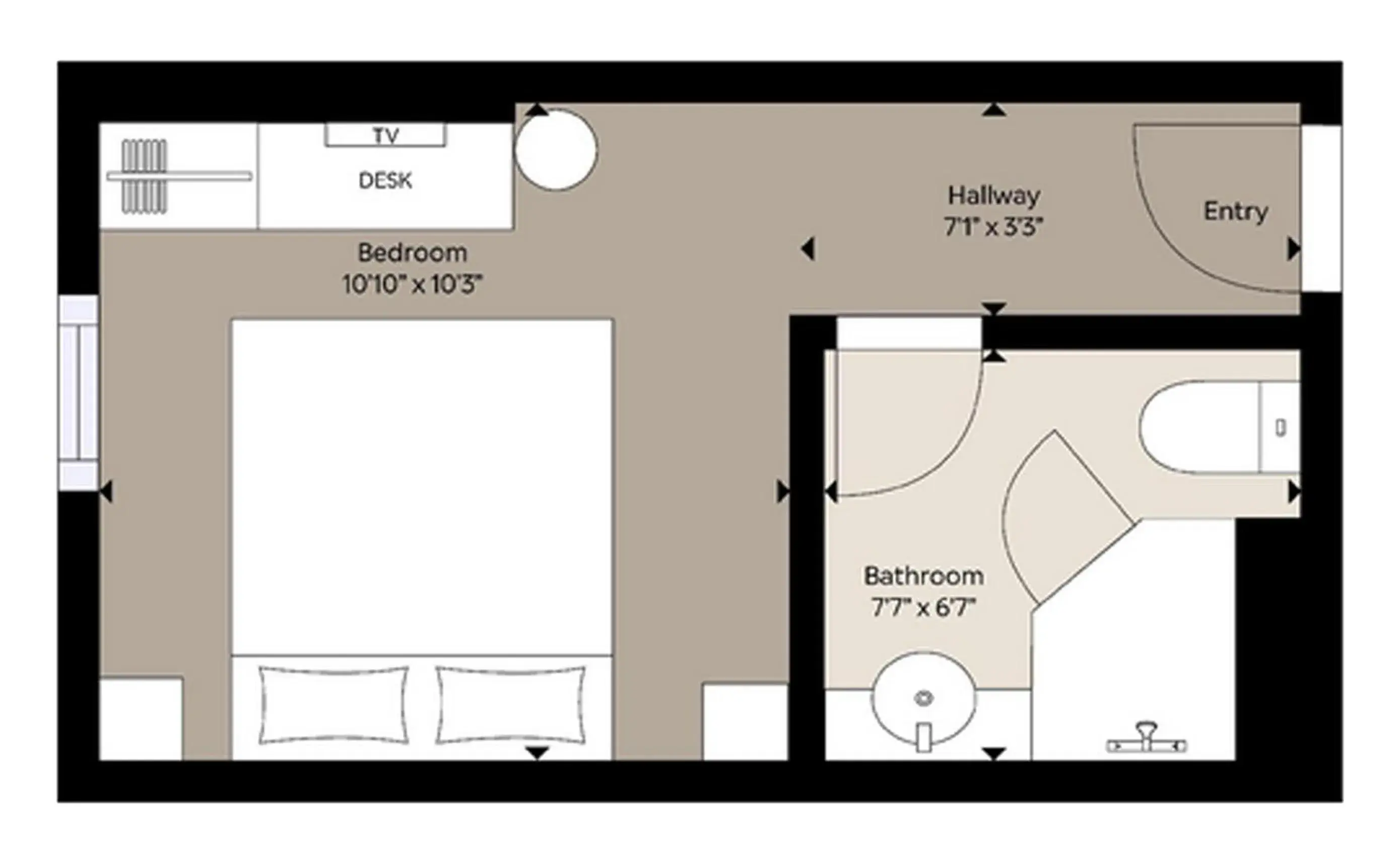 Floor Plan in Nite & Day Jakarta - Bandengan