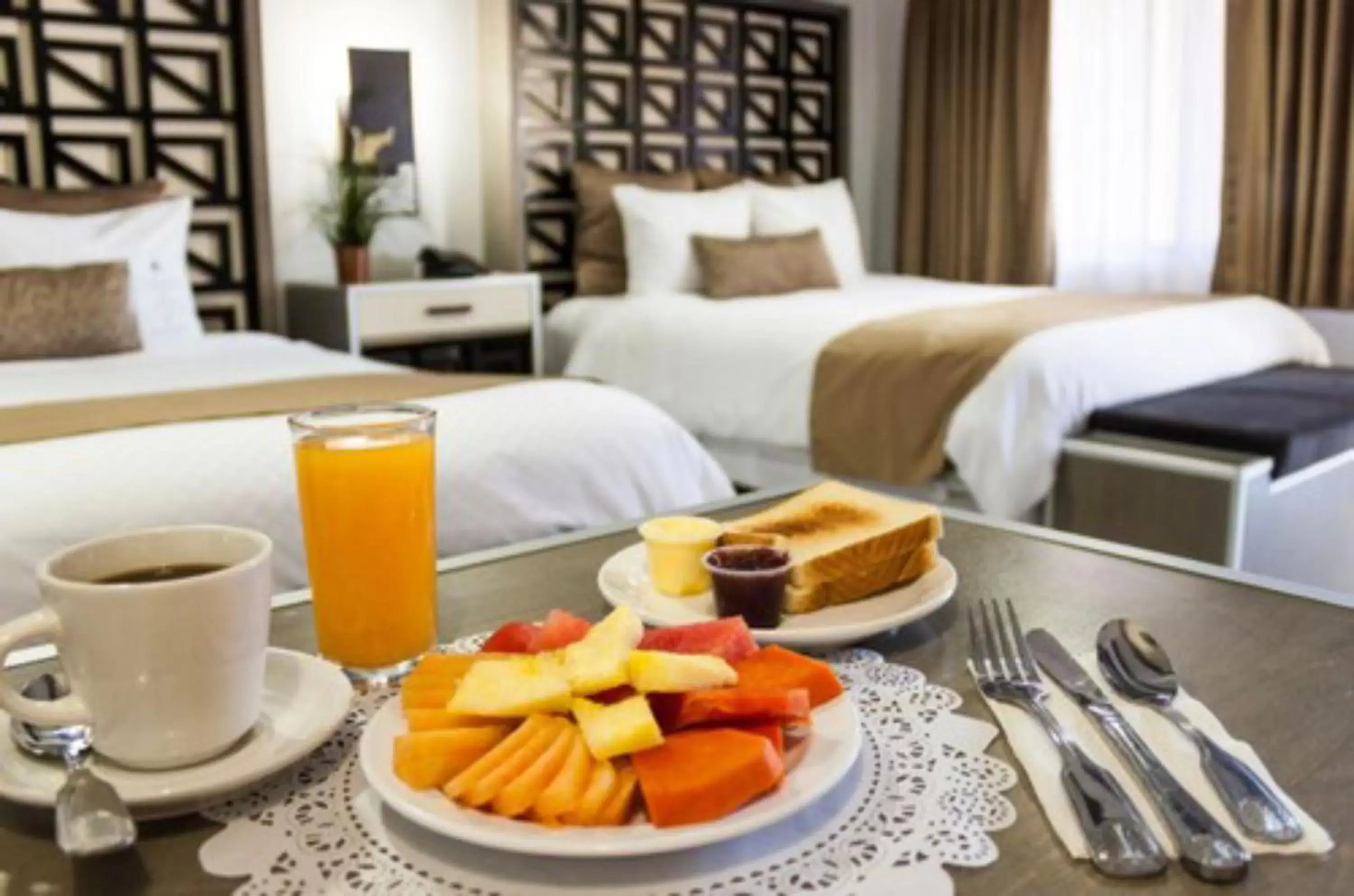 Breakfast, Bed in Baja Inn Hoteles Rio