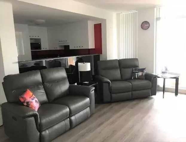 Seating Area in Sunrise Luxury Apartments