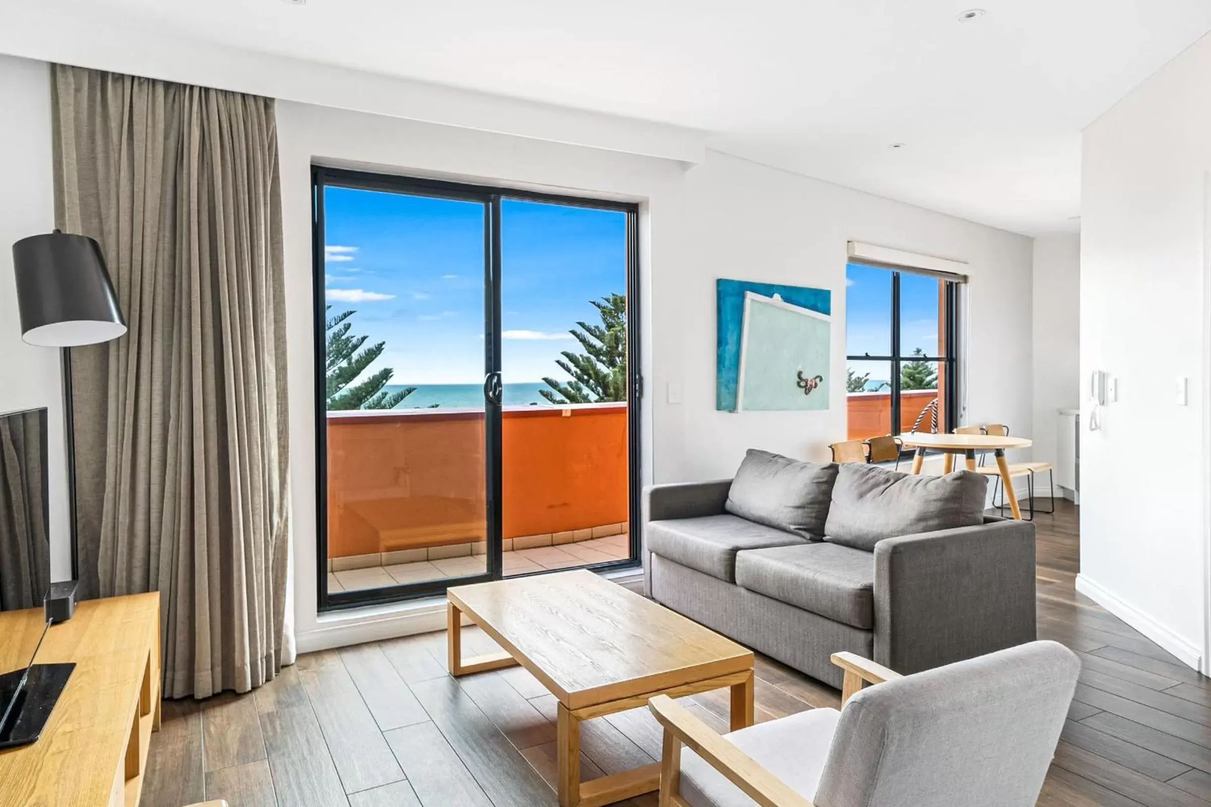 Seating Area in Bondi 38 Serviced Apartments