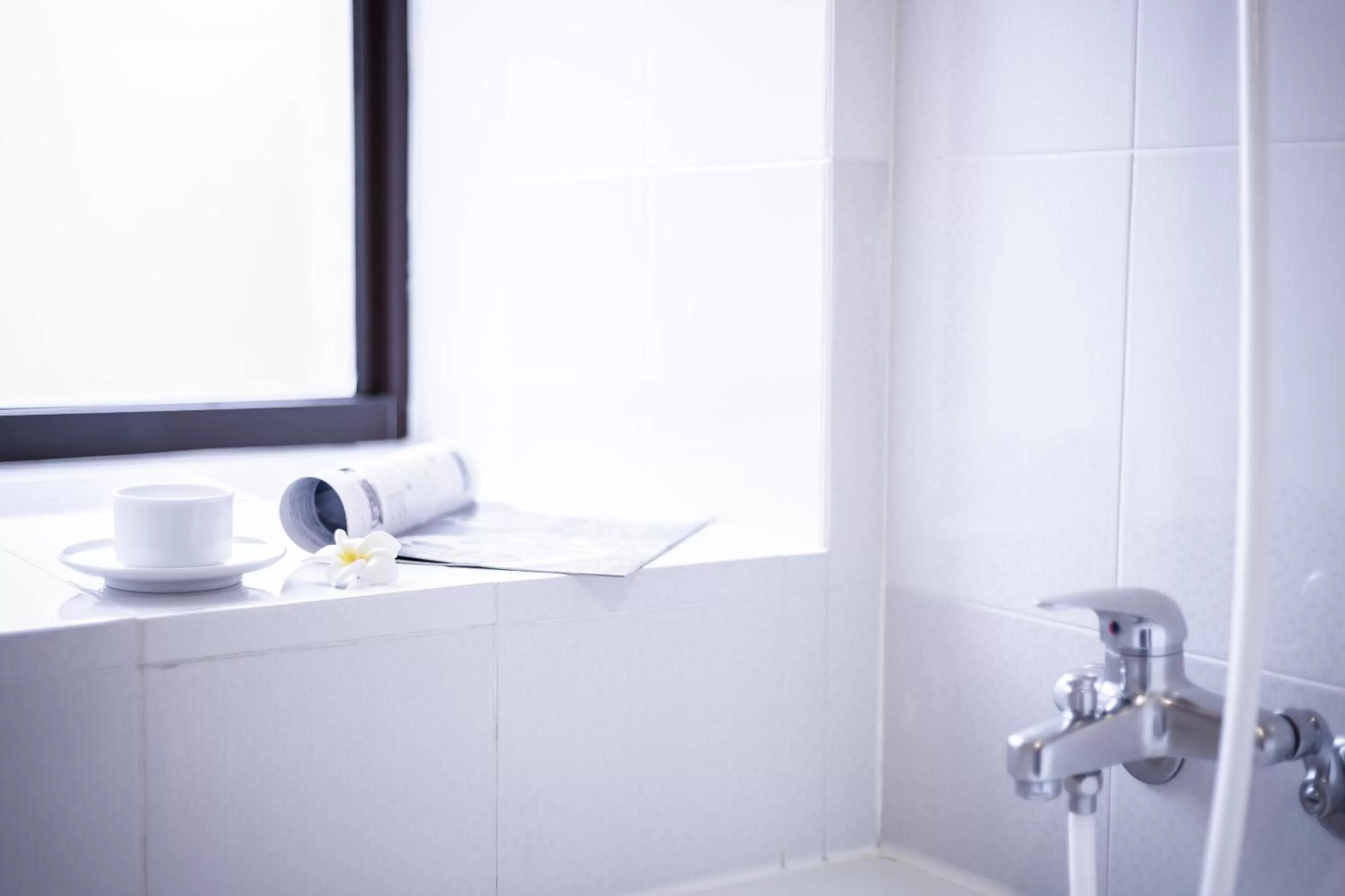 Bathroom in Green World Linsen