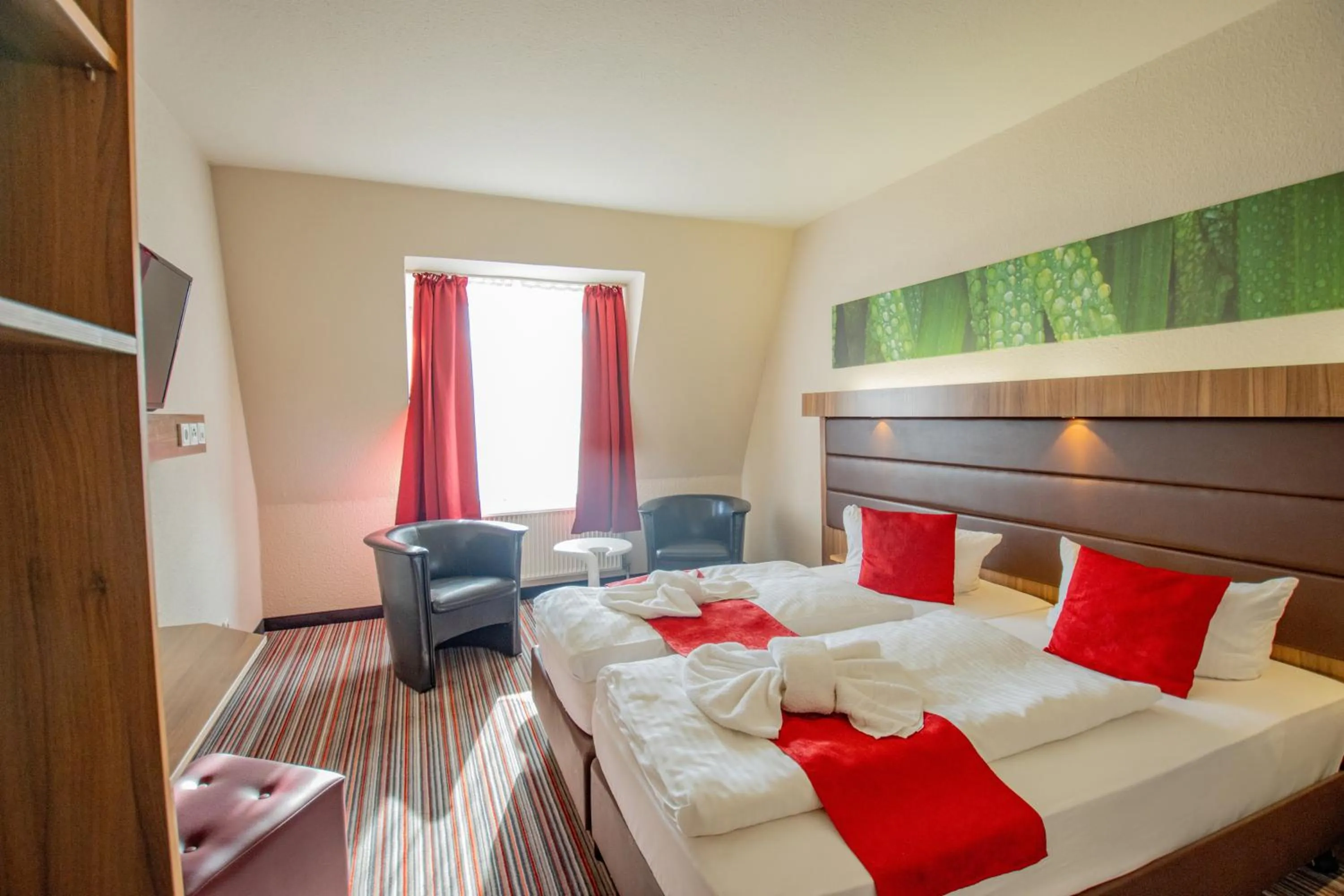 Photo of the whole room, Bed in Seehotel Brandenburg an der Havel