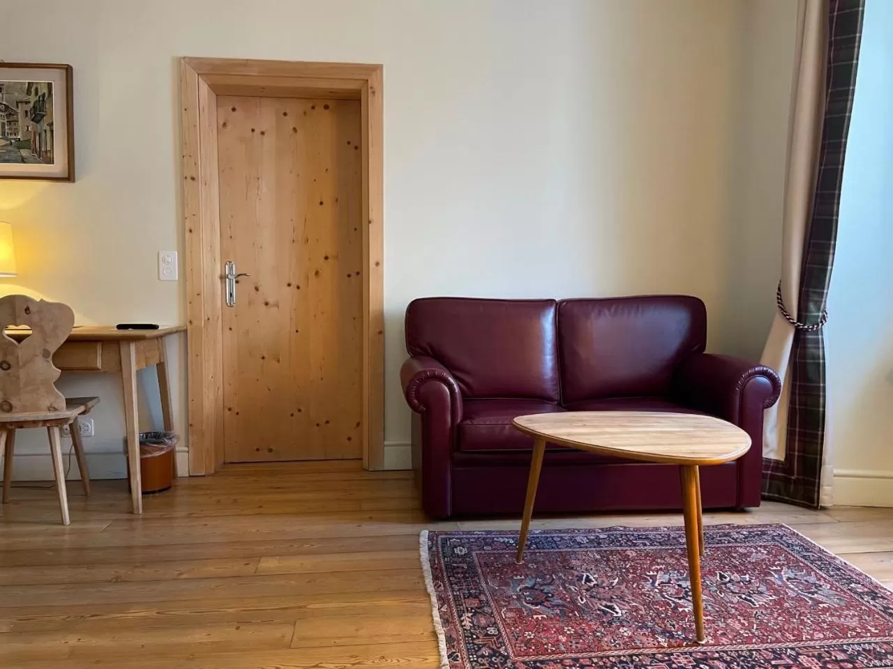 Seating area in Hotel Bernina 1865 by Kleos Group Collection