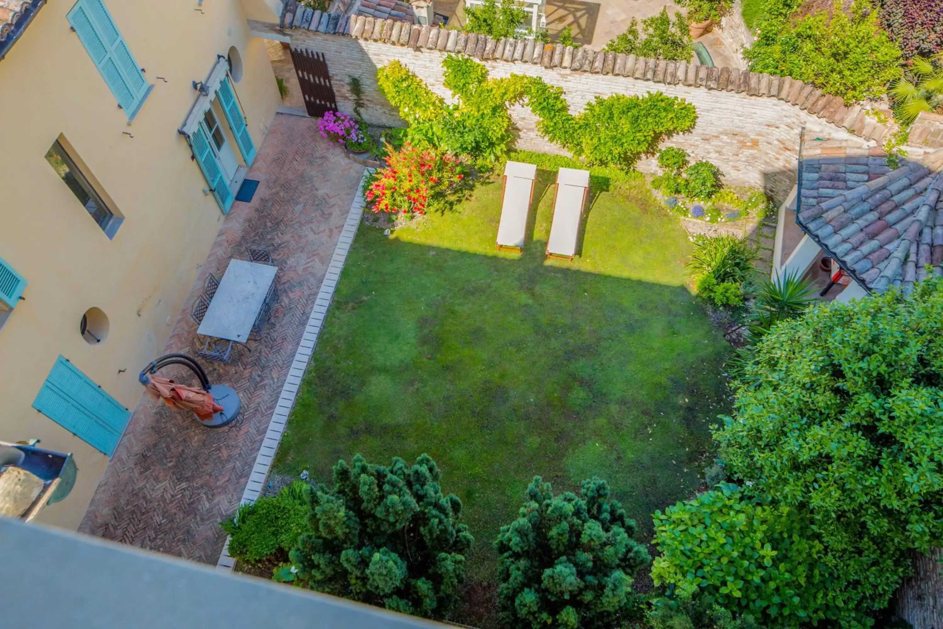 Day, Bird's-eye View in Palazzo Rotati