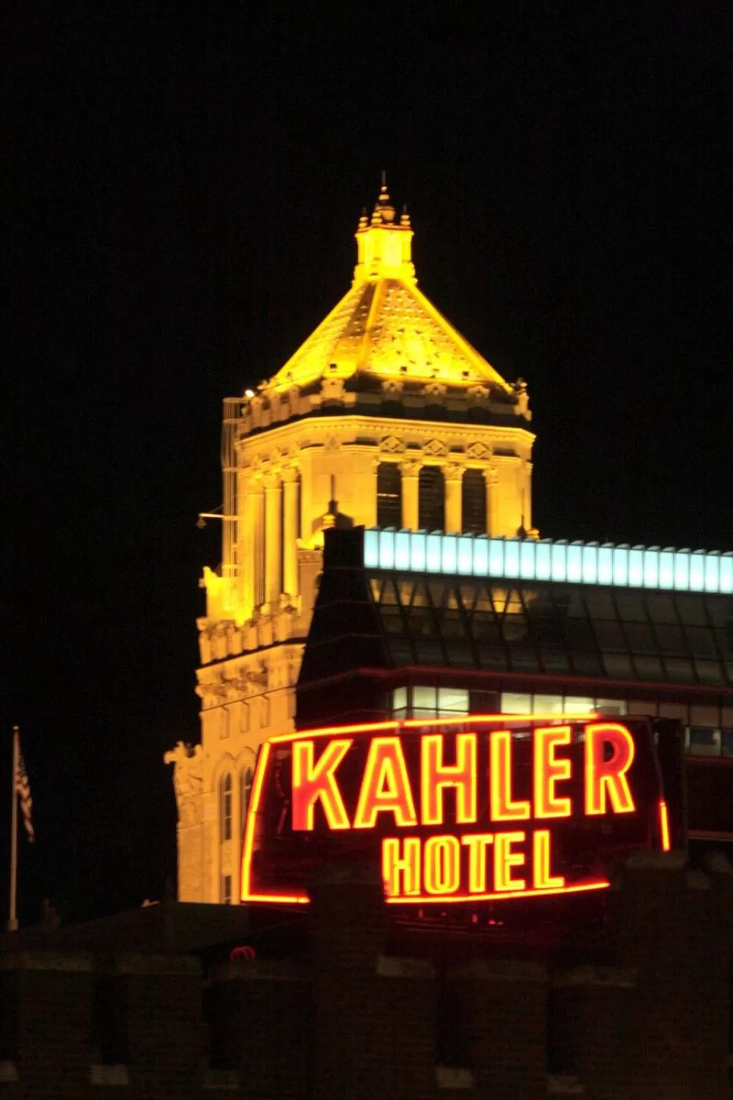 Property building in Kahler Grand Hotel