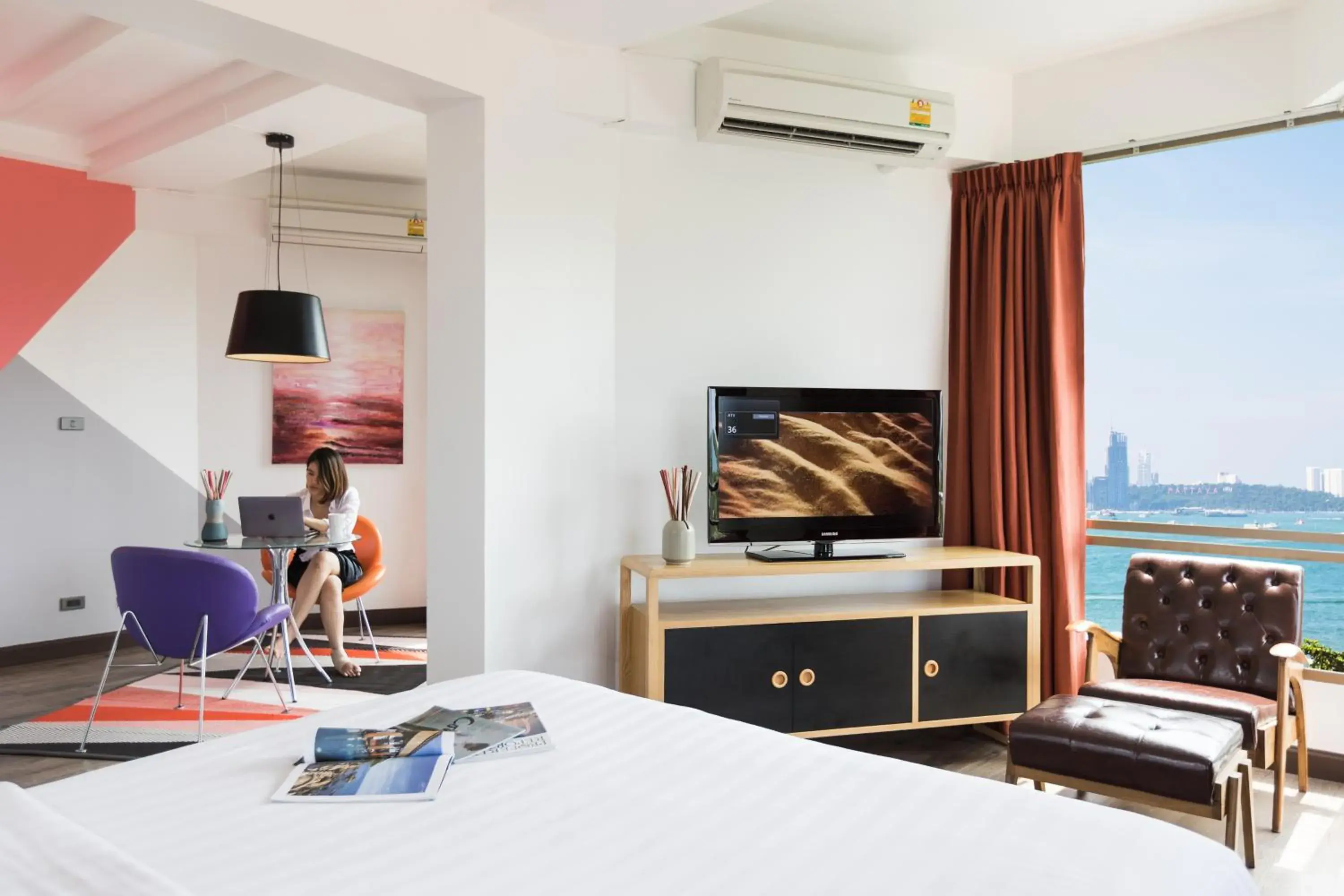 TV/Entertainment Center in Sandalay Resort Pattaya