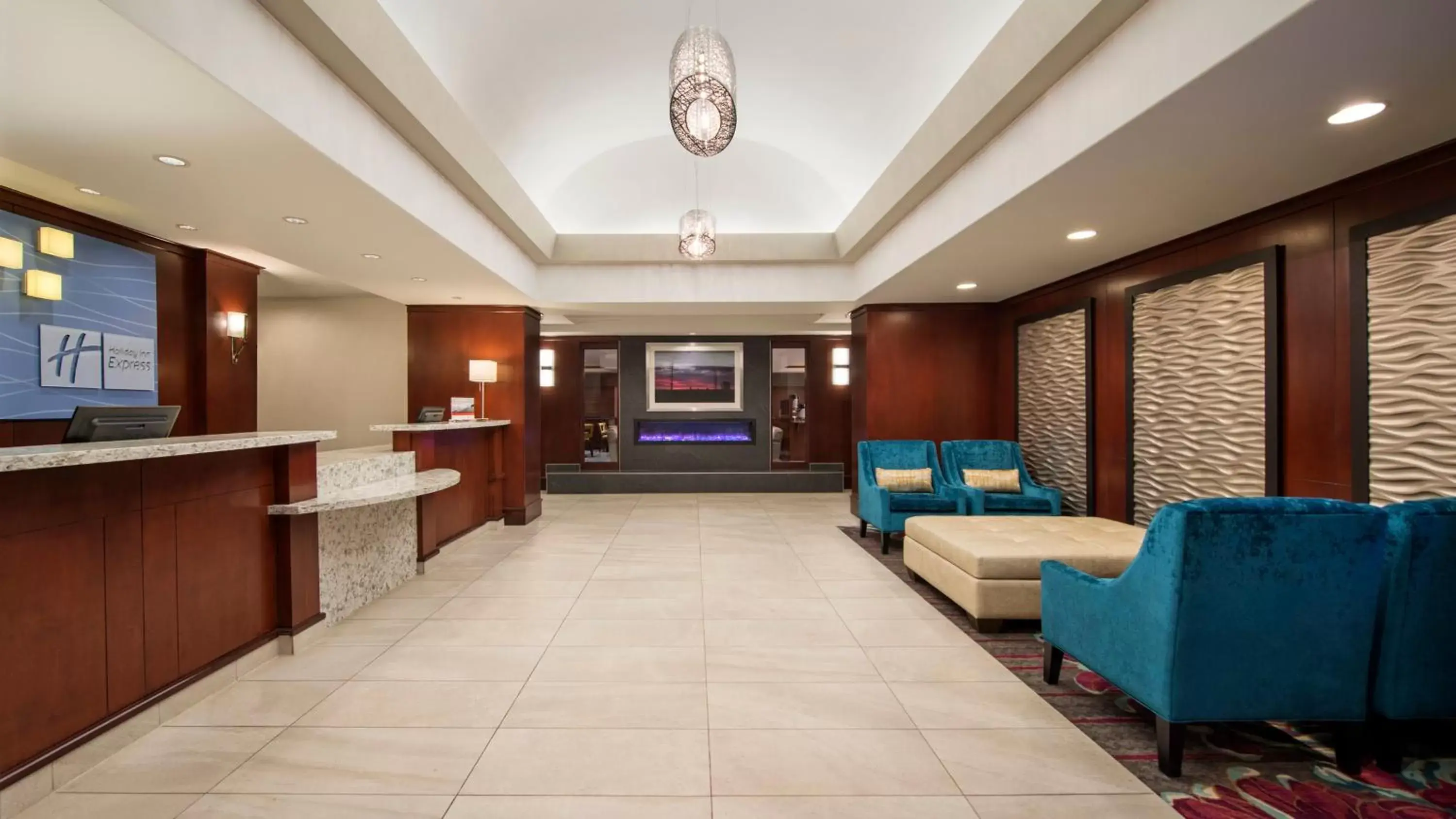 Property building, Lobby/Reception in Holiday Inn Express Hotel & Suites Sherwood Park-Edmonton Area, an IHG Hotel