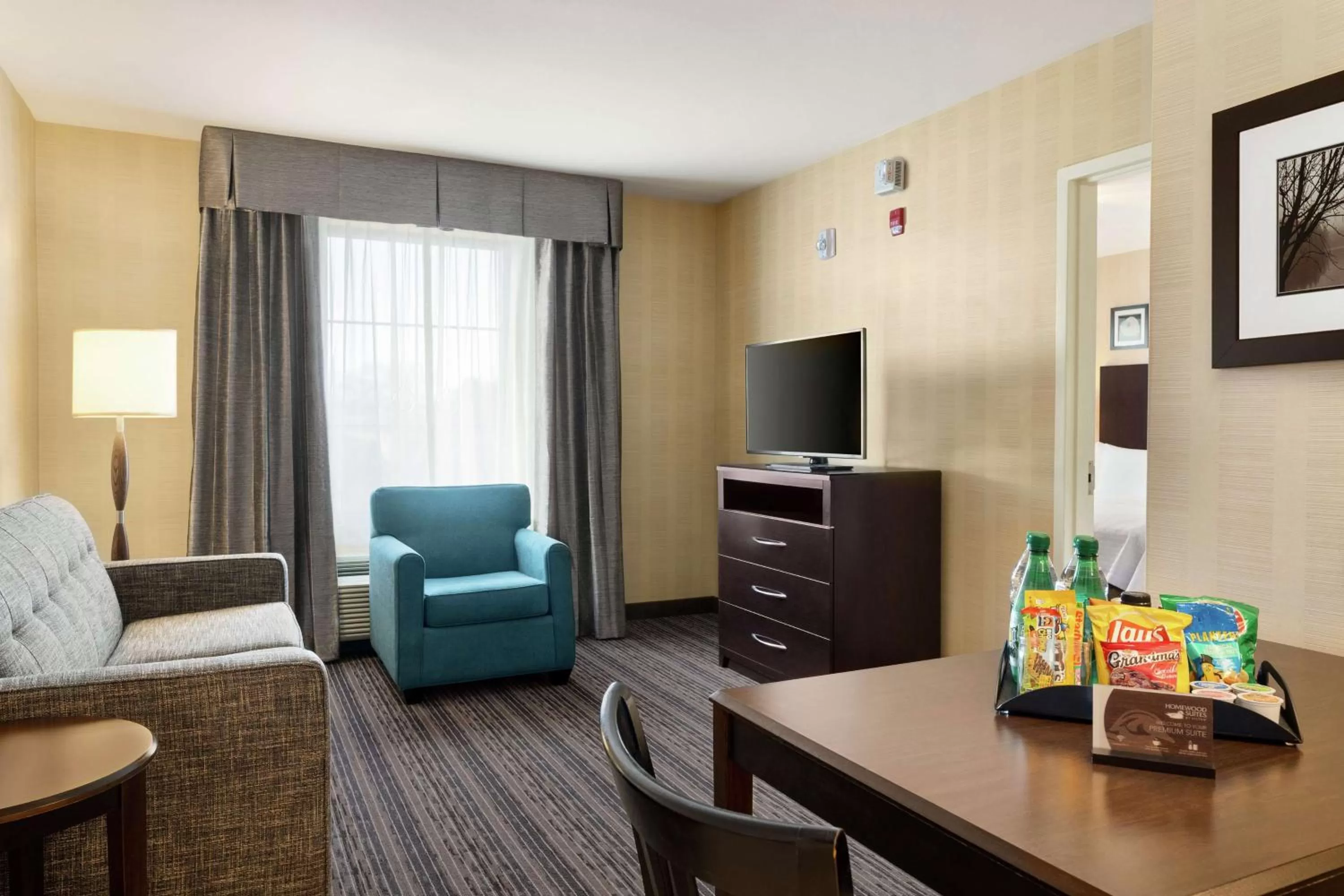 Bedroom in Homewood Suites by Hilton Newtown - Langhorne, PA