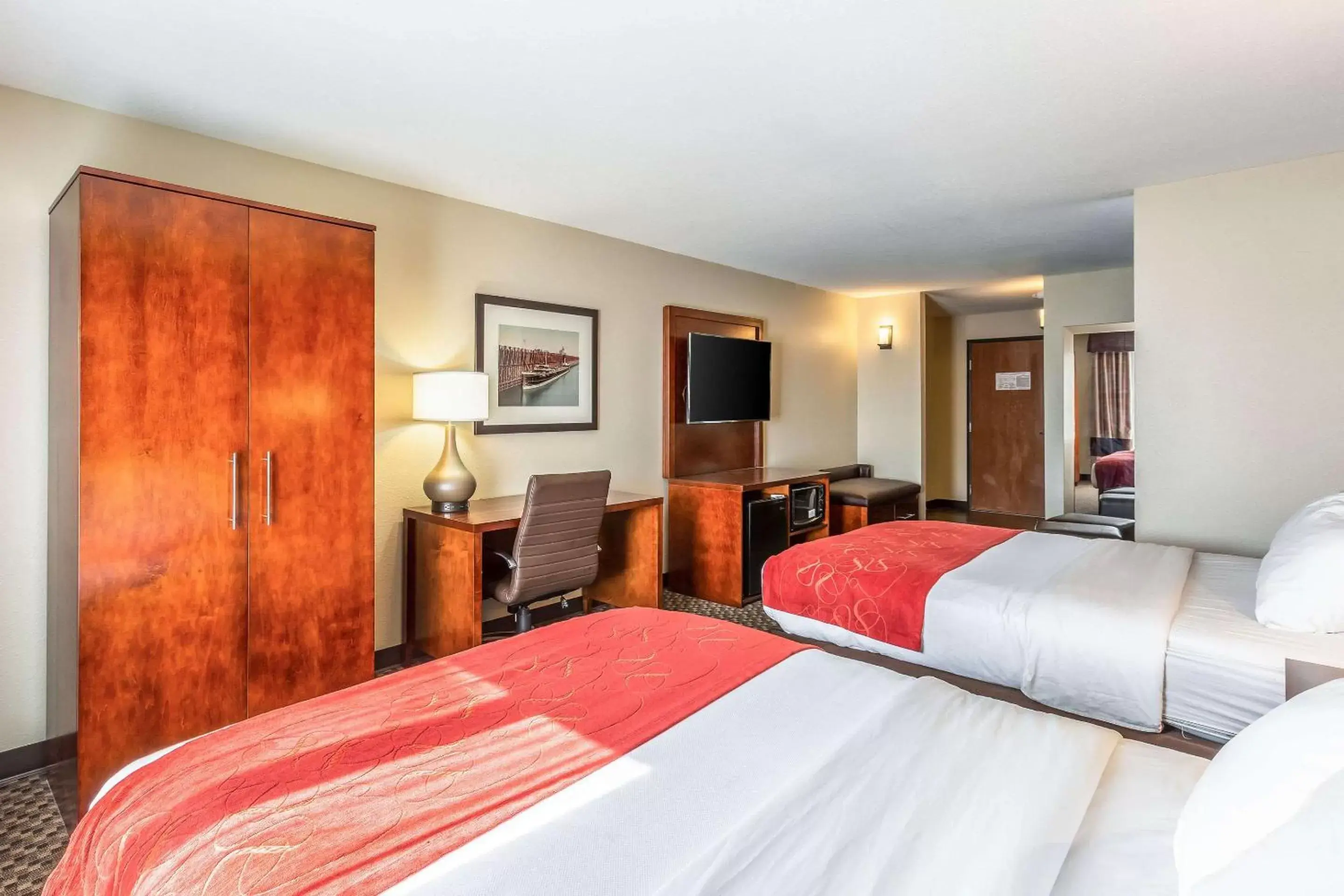 Queen Suite with Two Queen Beds - Non-Smoking in Comfort Suites Escanaba
