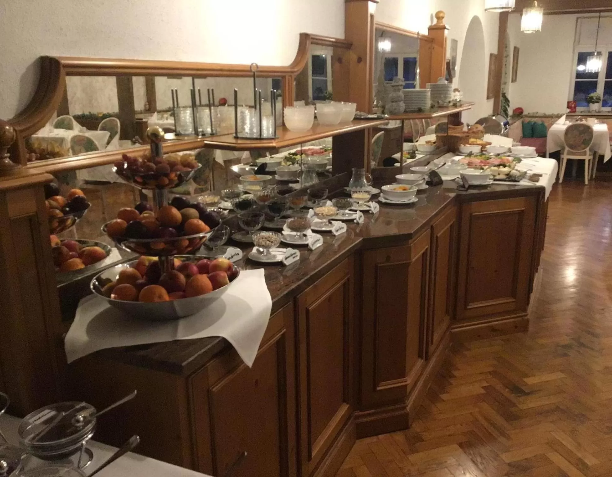 Buffet breakfast in Garni Hotel Schmaus