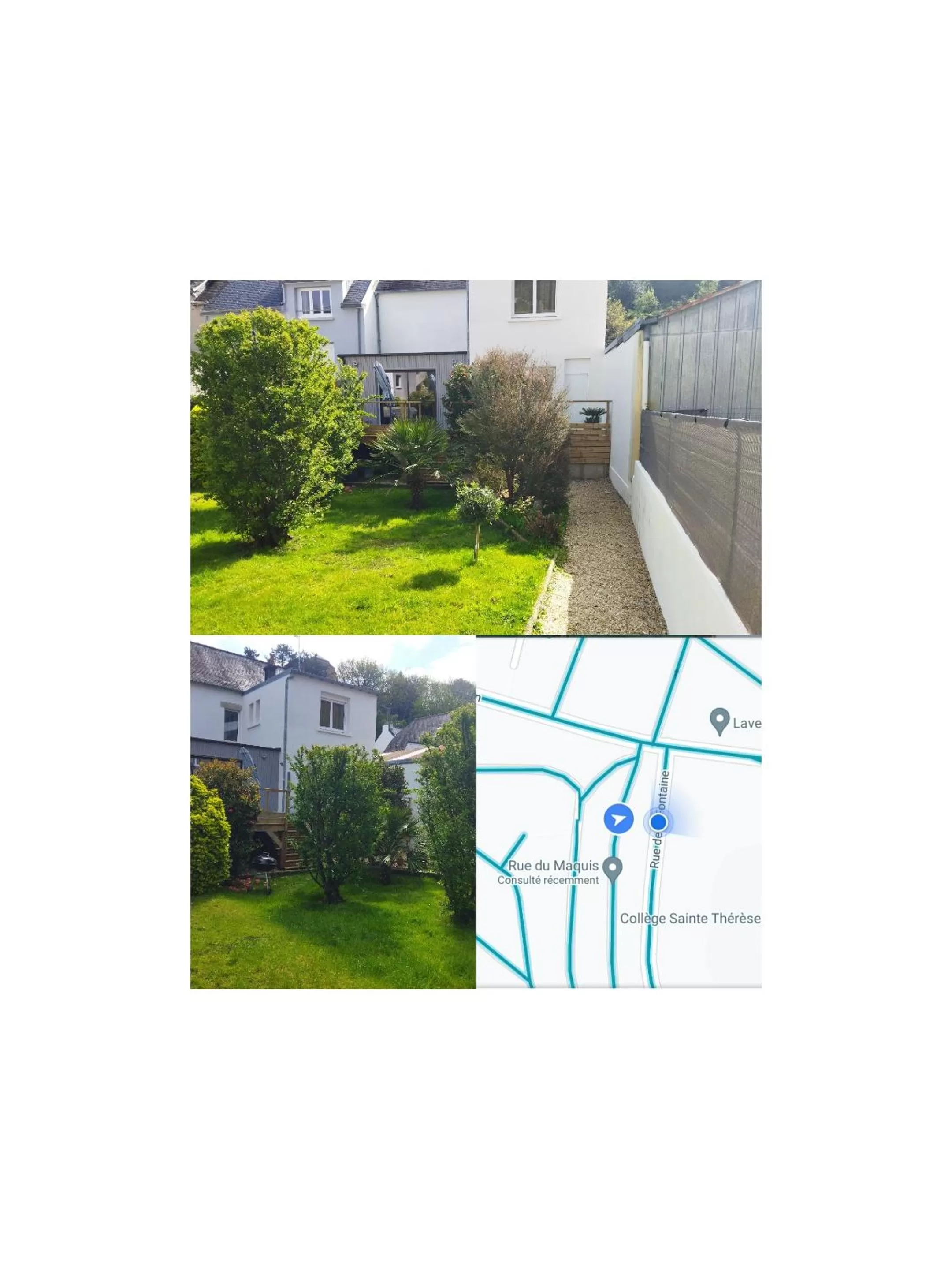 Pool View in La Petite Perle de Quimper