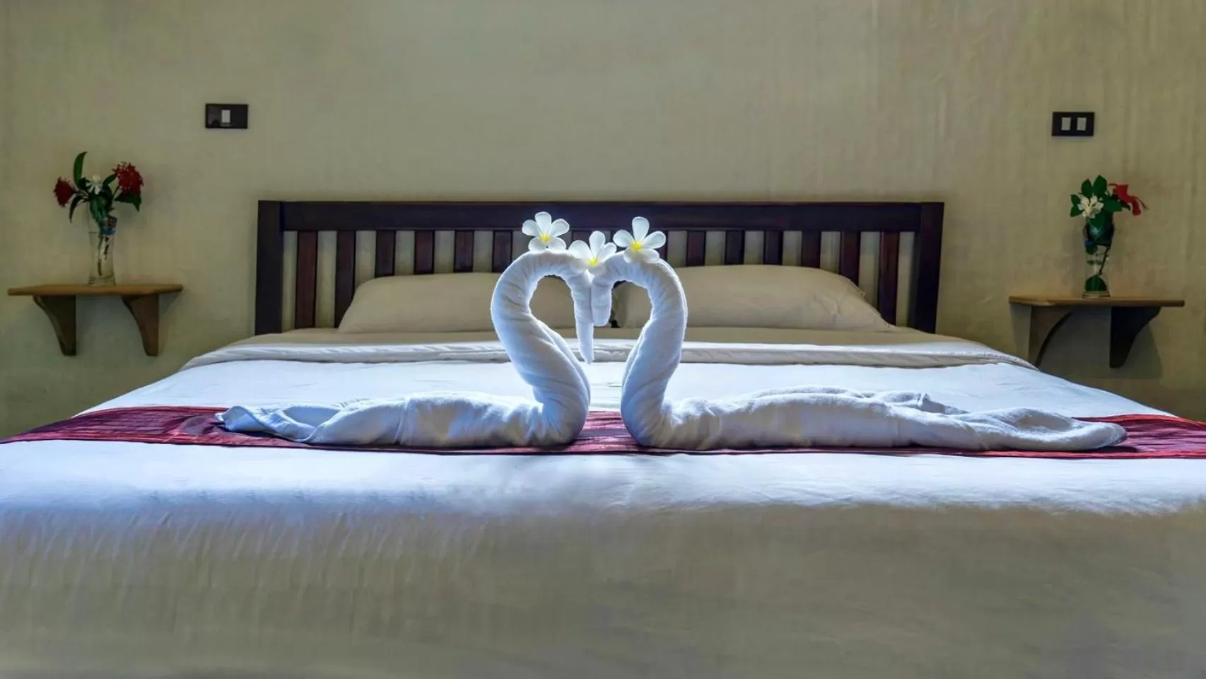 Bed in Little Village Chiang Mai