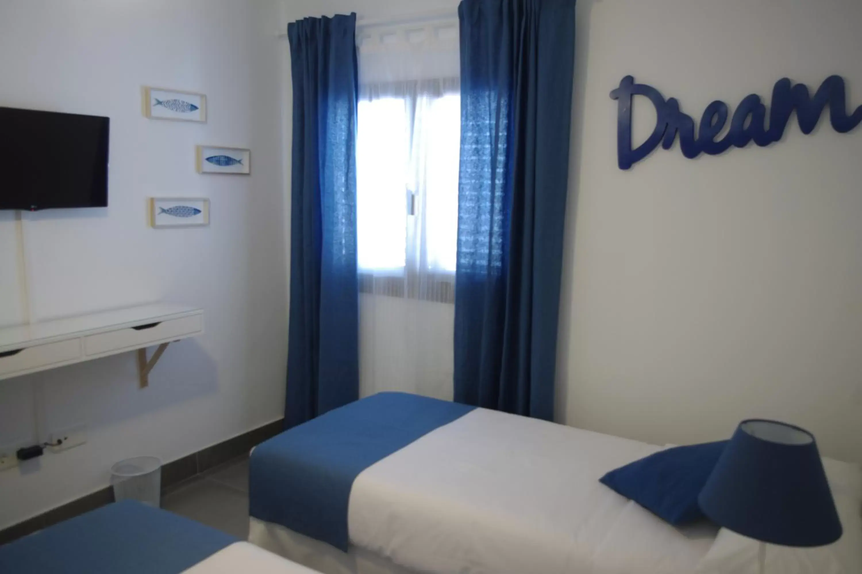 Twin Room with Private External Bathroom in MAGMA Rooms Playa Honda Twin Room with Private External Bathroom in MAGMA Rooms Playa Honda