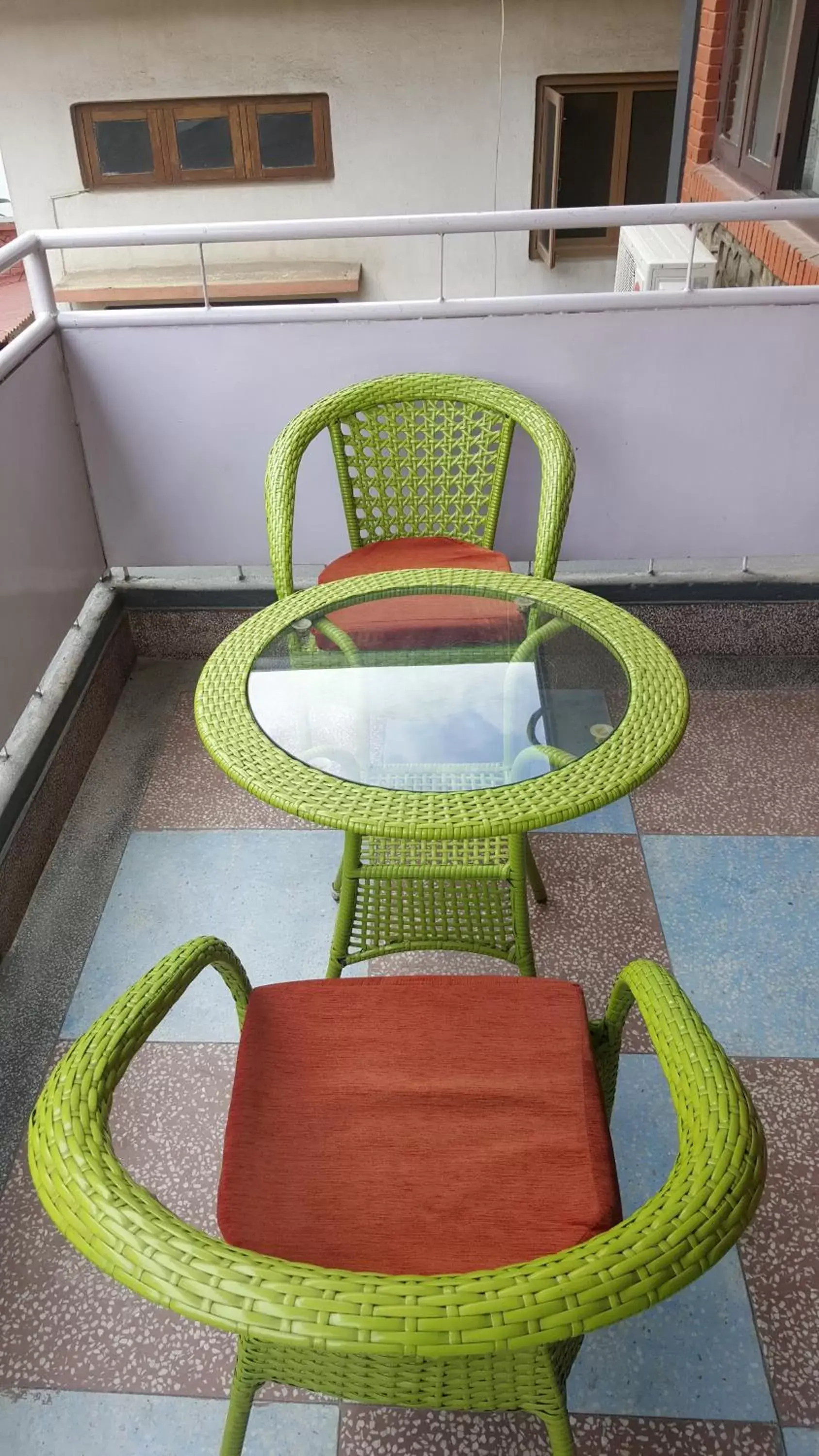 Balcony/Terrace, Seating Area in Hotel Atlantic