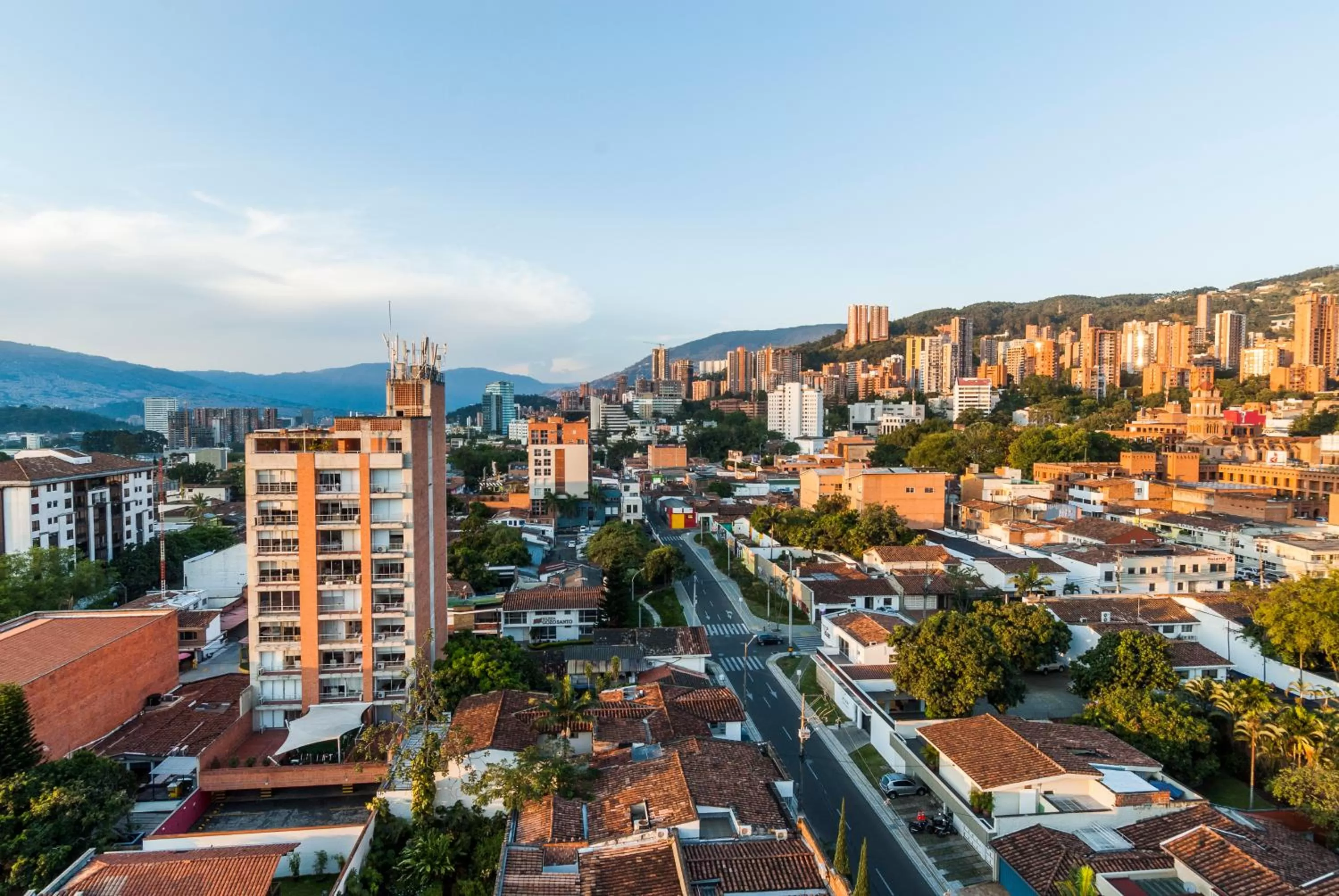 City view in Travelers Orange Suites