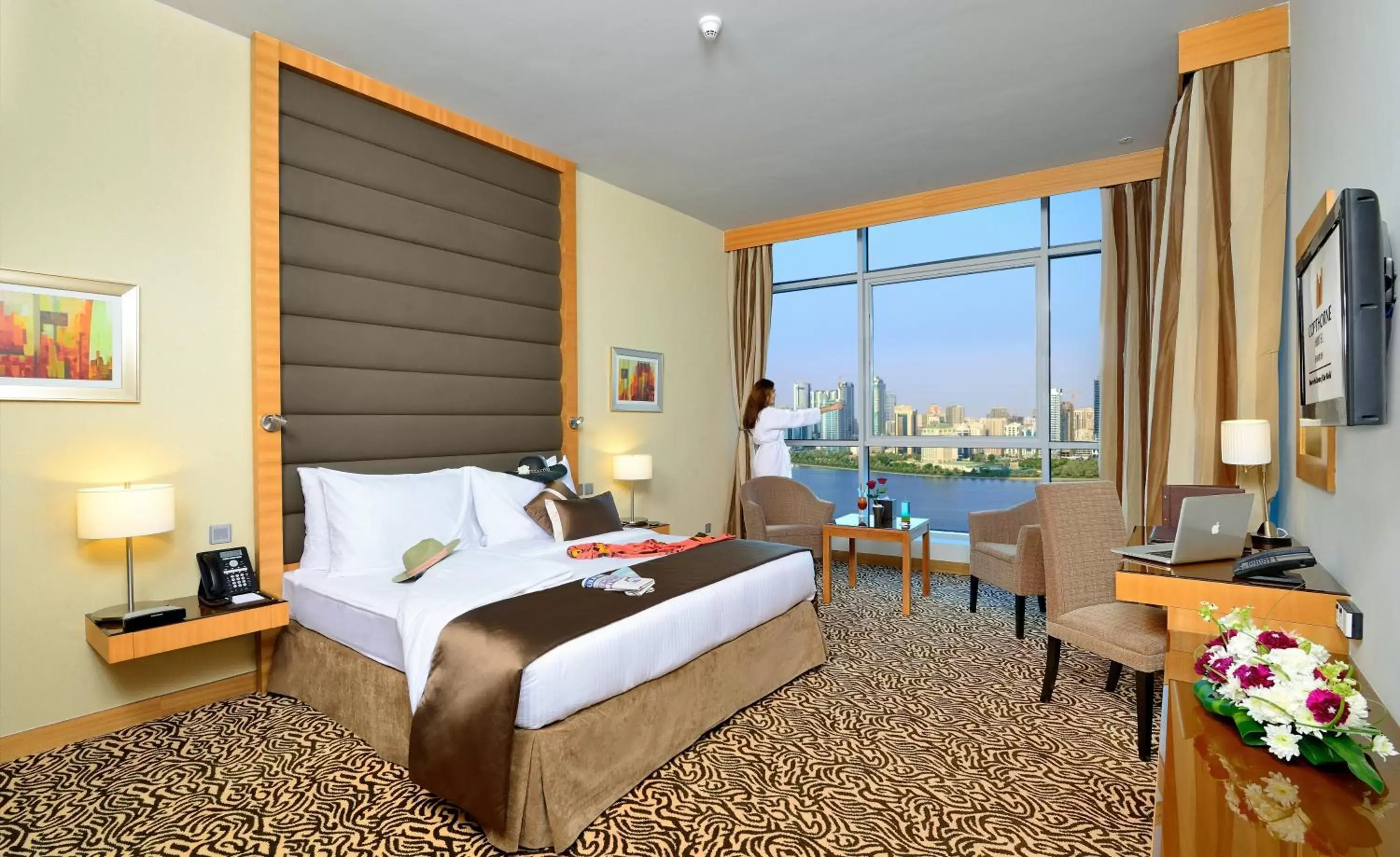 Bed in Copthorne Hotel Sharjah