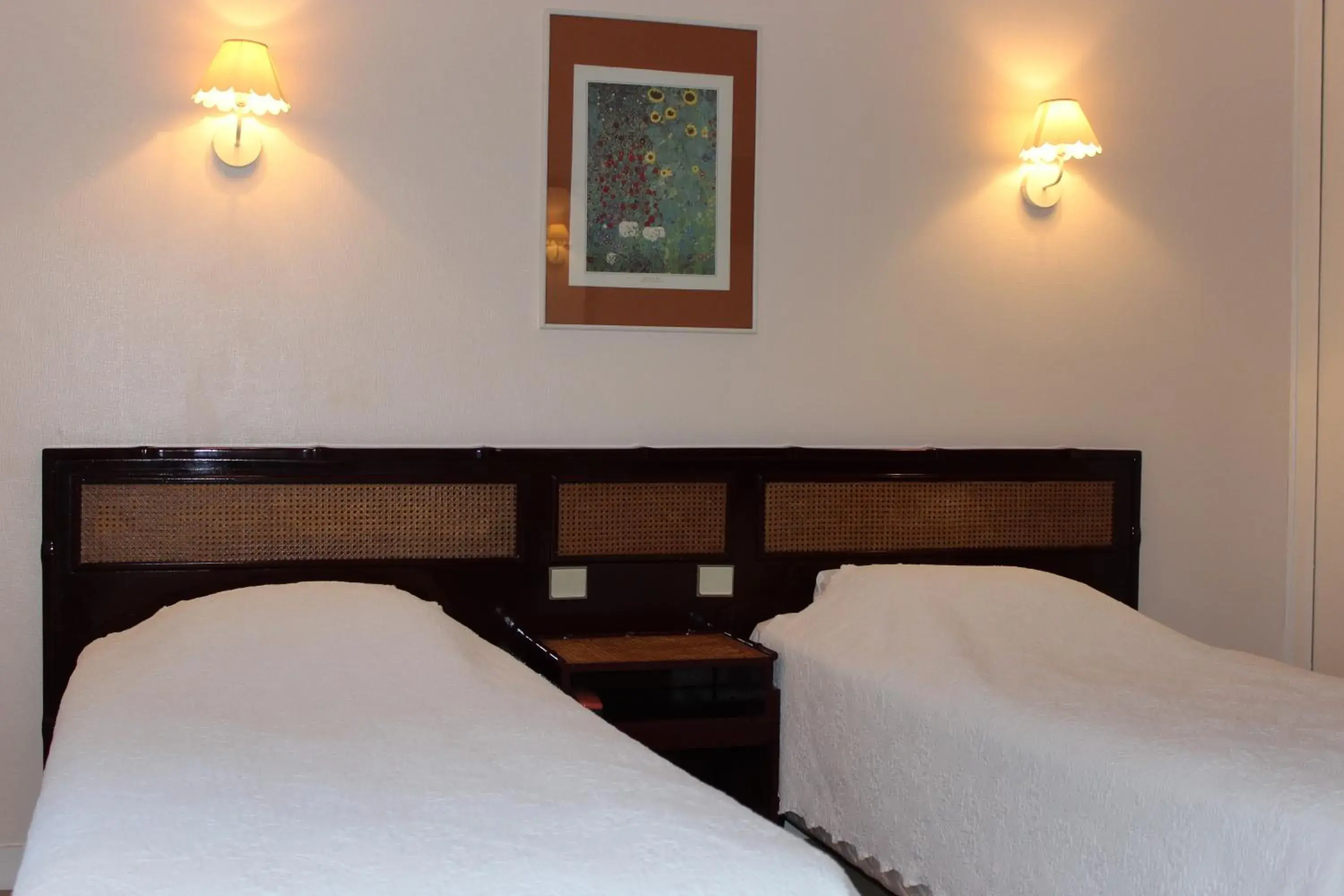 Twin Room in Logis Aurea Hotel