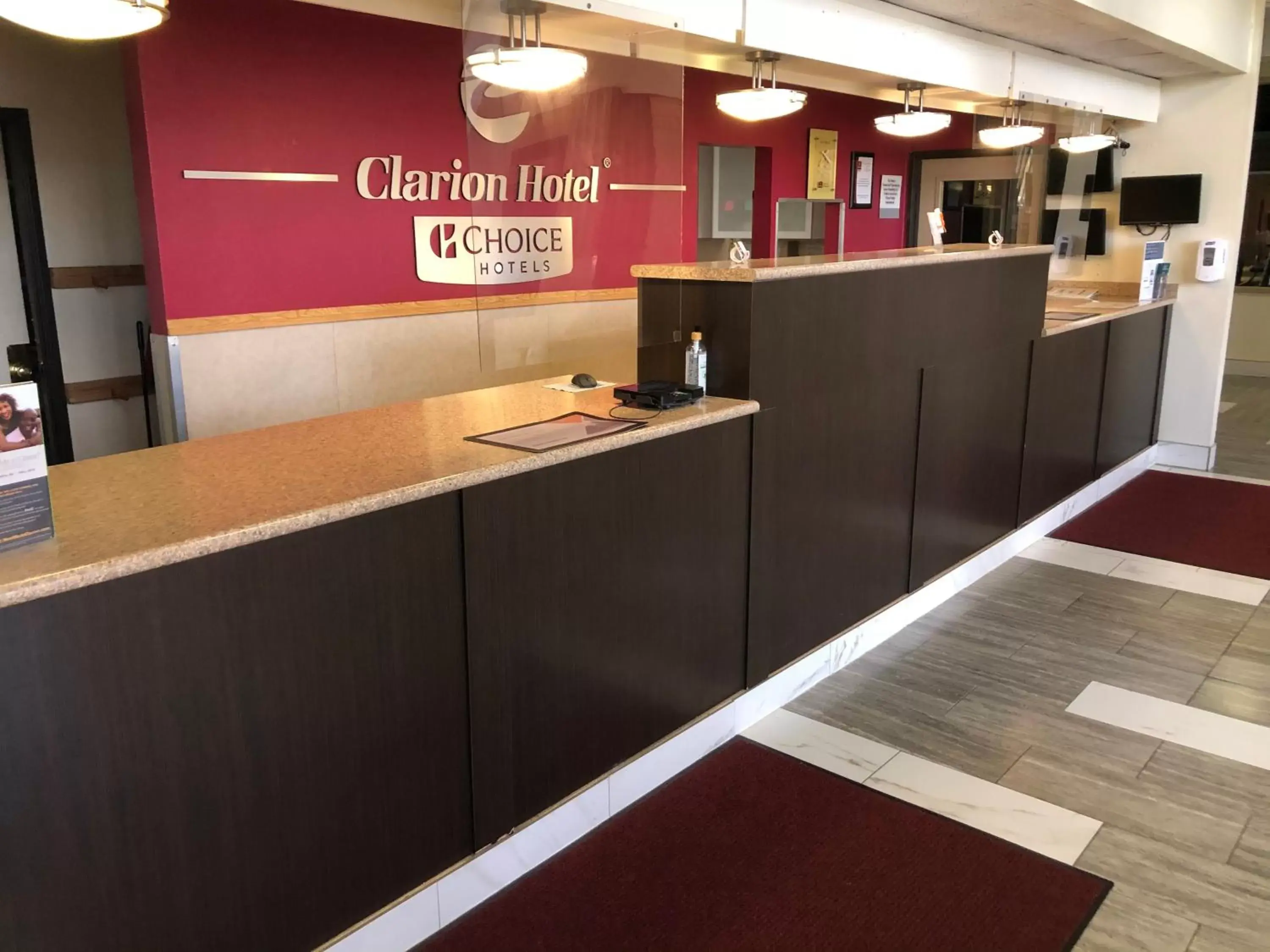 Lobby or reception in Clarion Hotel Rock Springs Wyoming