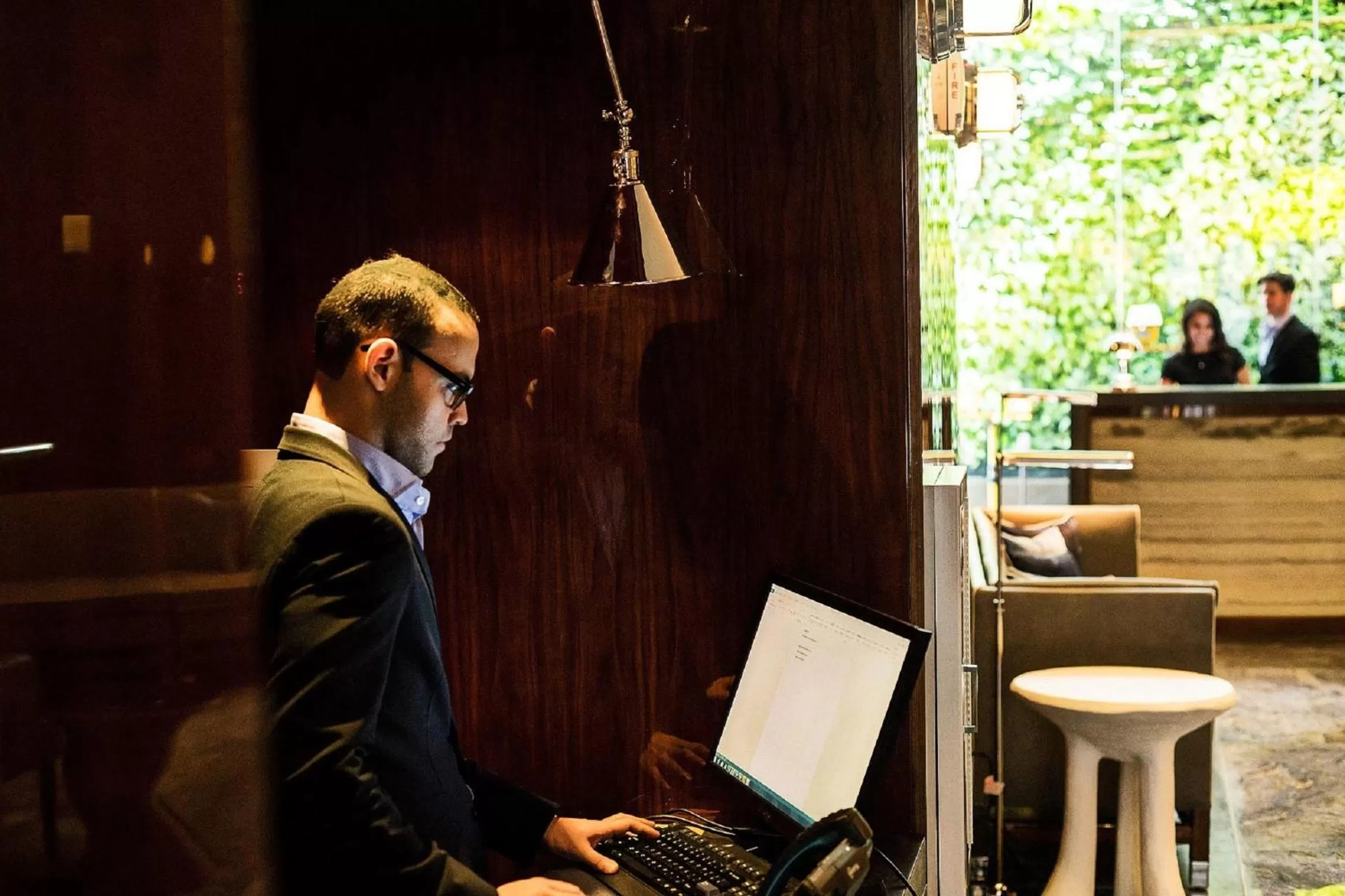 Lobby or reception in Hotel Hugo