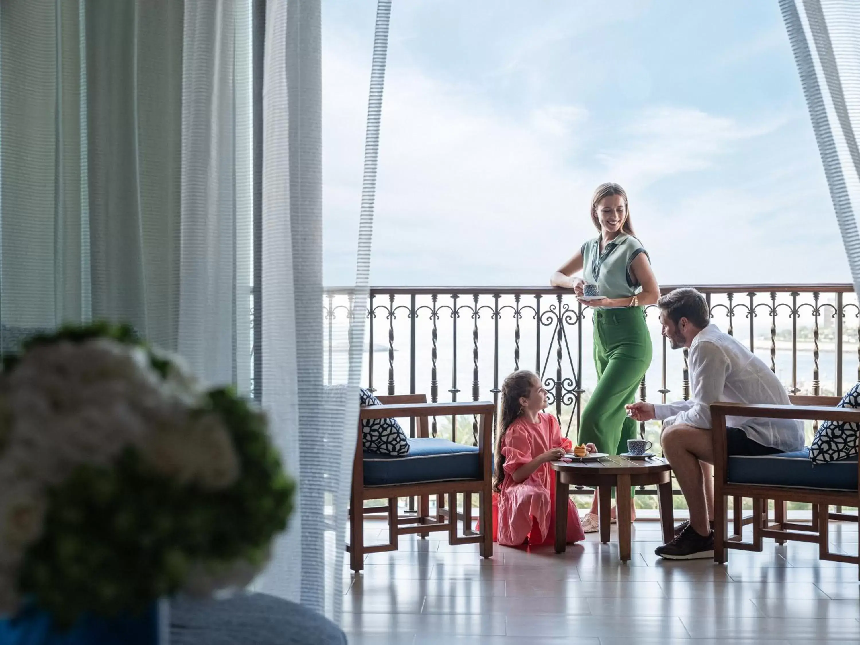 Family in Four Seasons Resort Dubai at Jumeirah Beach