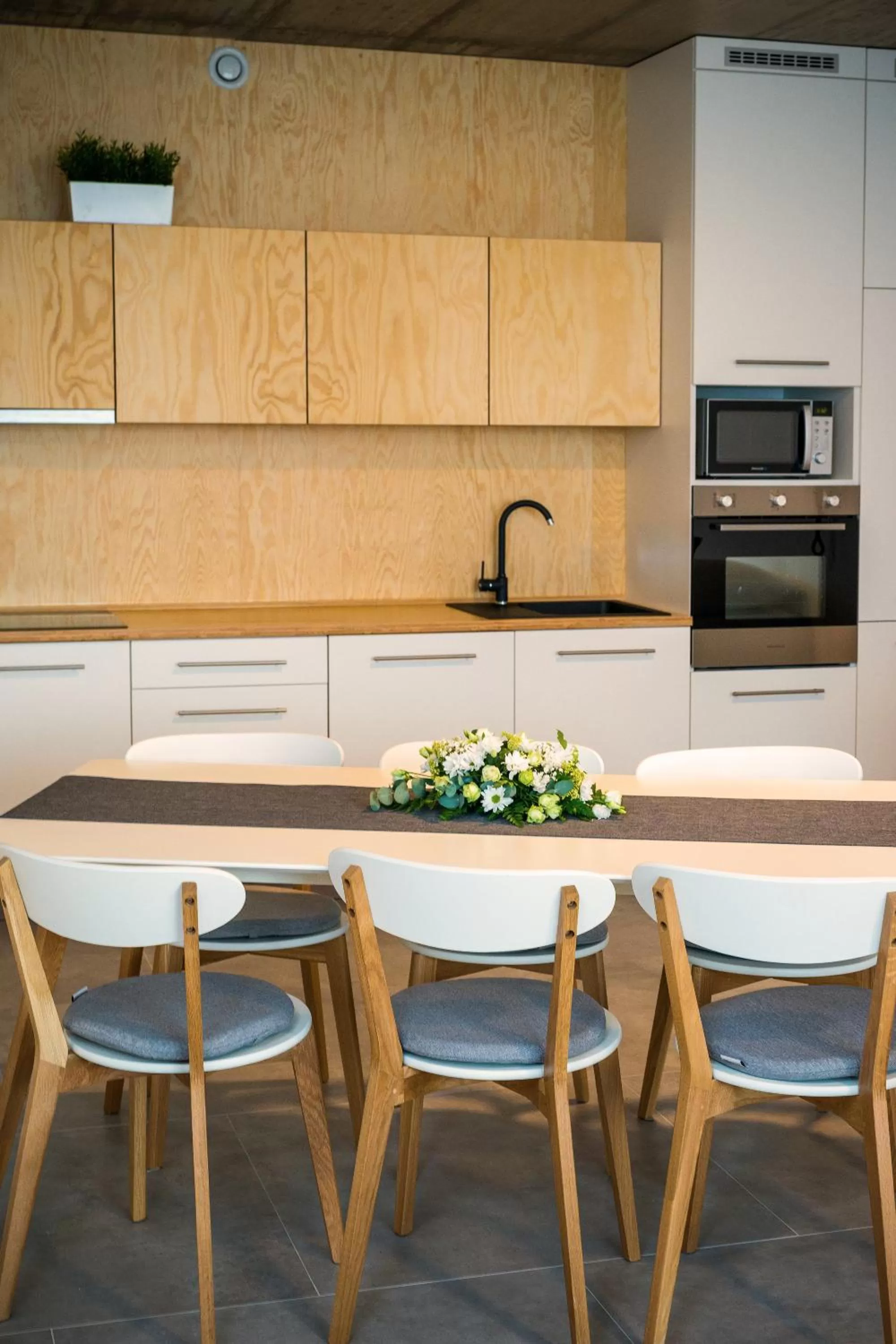 Kitchen or kitchenette in Residence Trafick