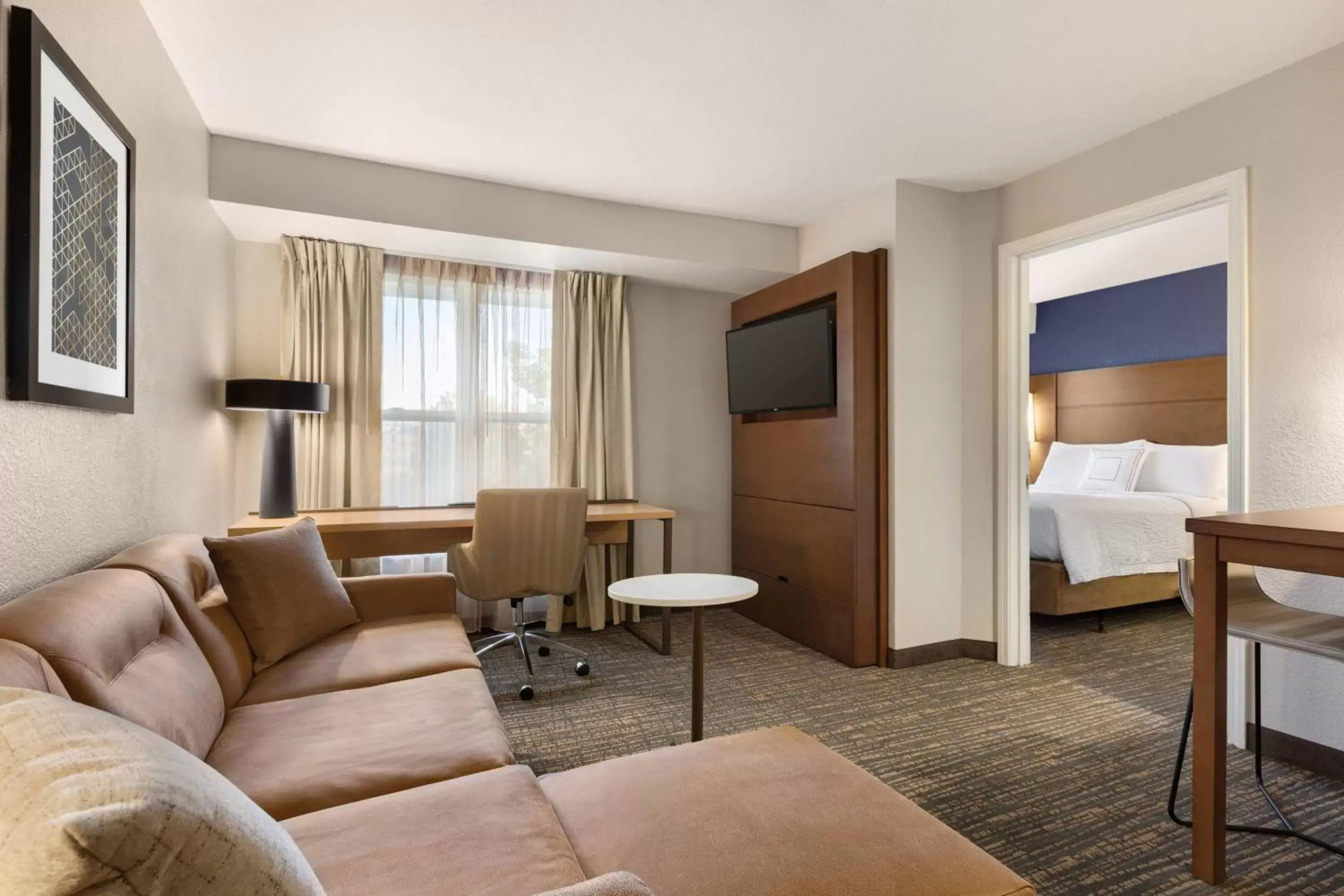 Bedroom, Seating Area in Residence Inn Sacramento Folsom