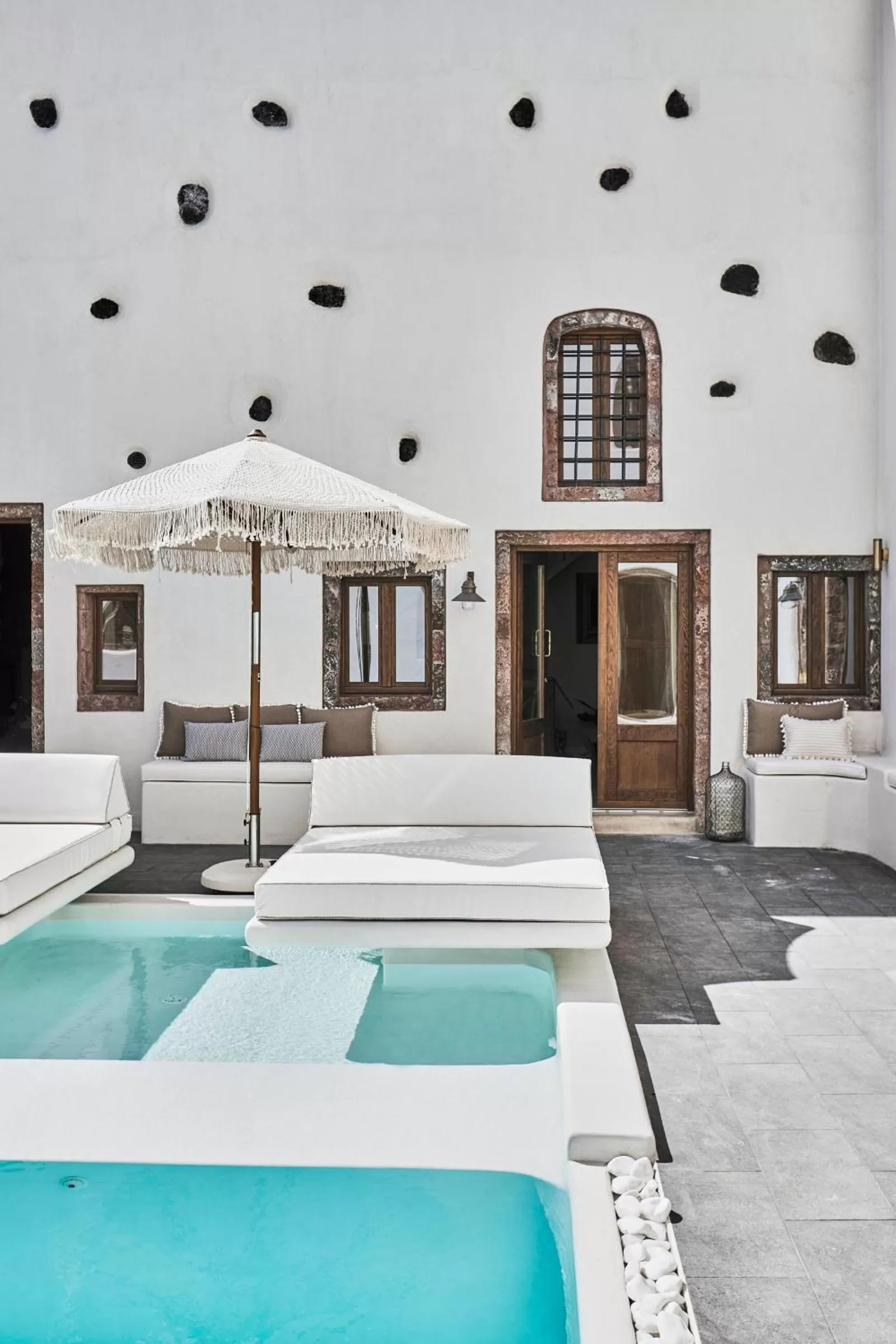 Swimming pool, Bed in Winery Hotel 1870