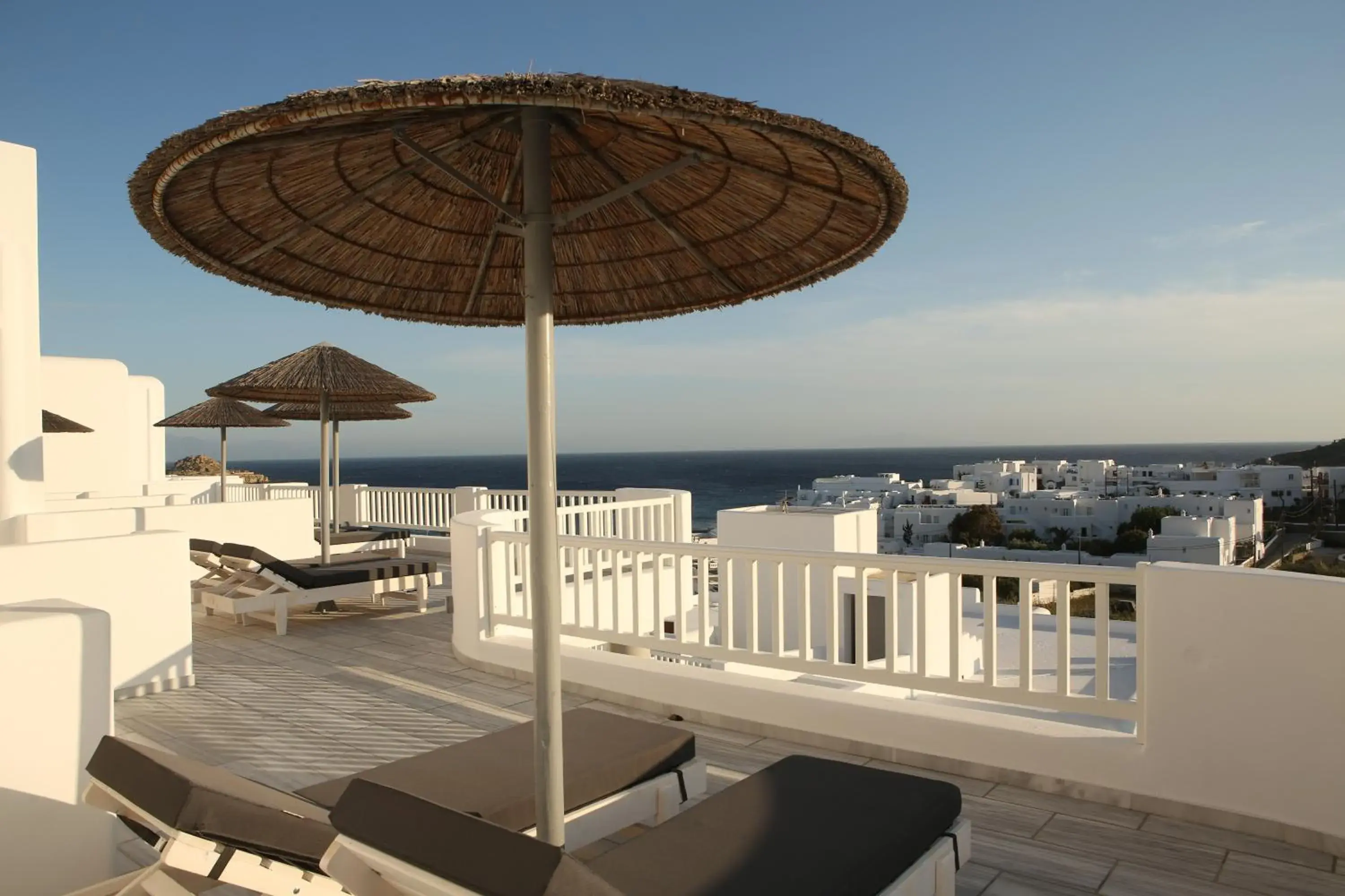 Balcony/Terrace in The George Hotel Mykonos