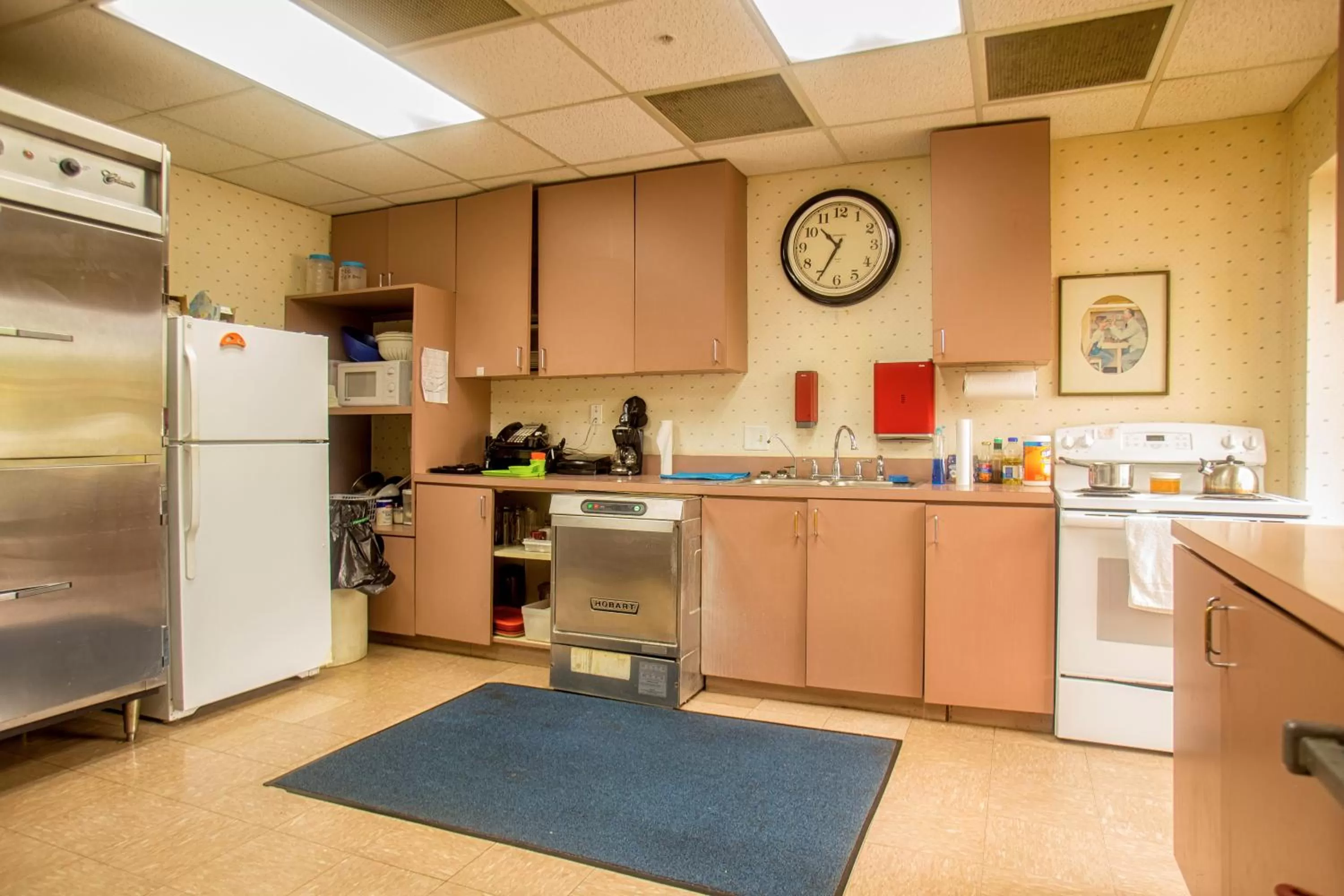 Kitchen or kitchenette in Lafayette Inn
