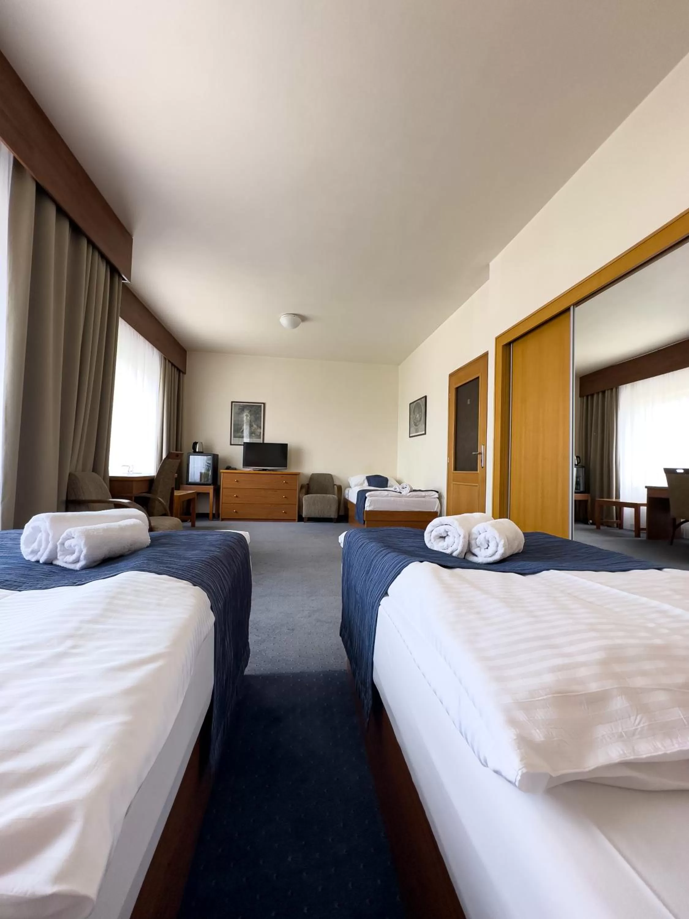 Photo of the whole room, Bed in Hotel Theresia