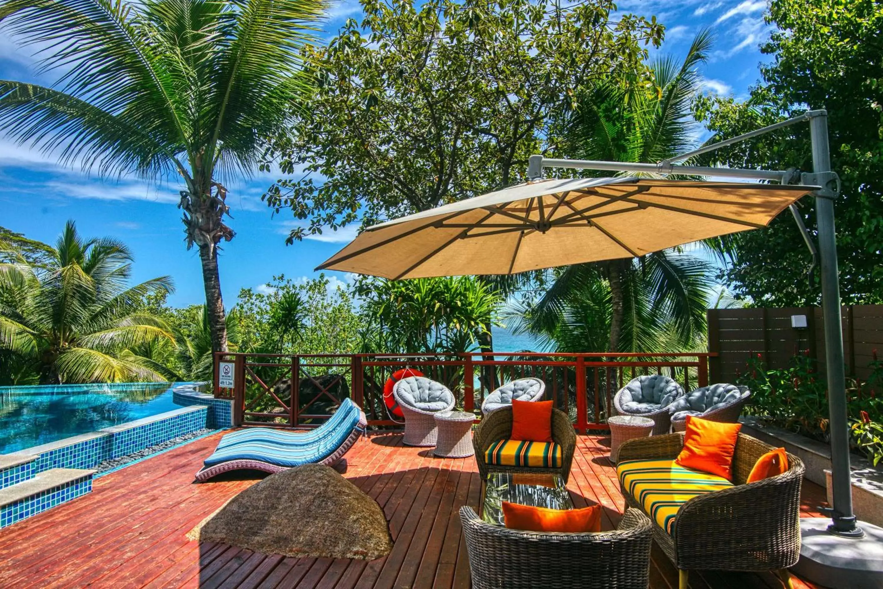 View (from property/room) in Hilton Seychelles Labriz Resort & Spa View (from property/room) in Hilton Seychelles Labriz Resort & Spa