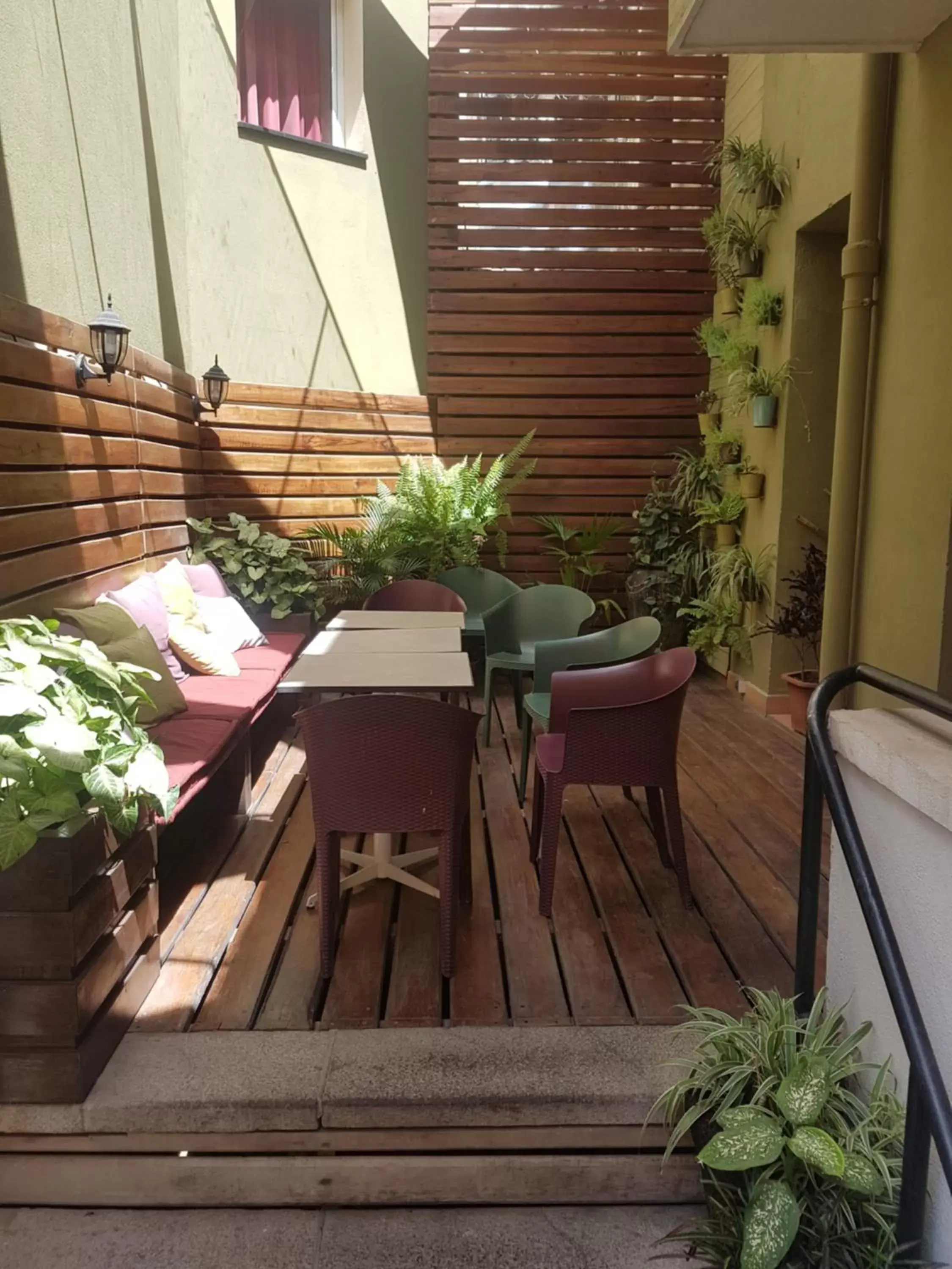 Patio in Sole Hotel