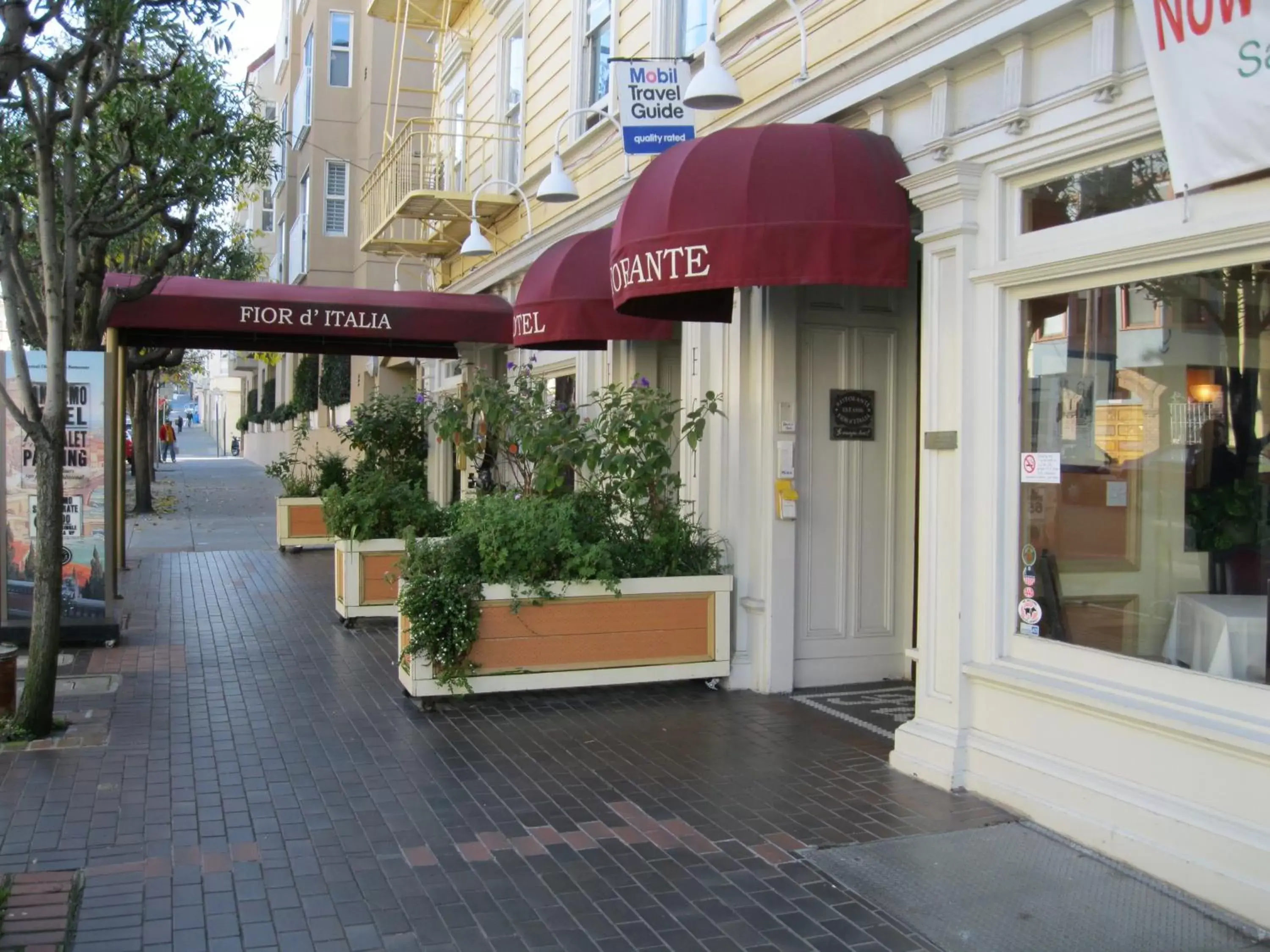 Facade/entrance in San Remo Hotel