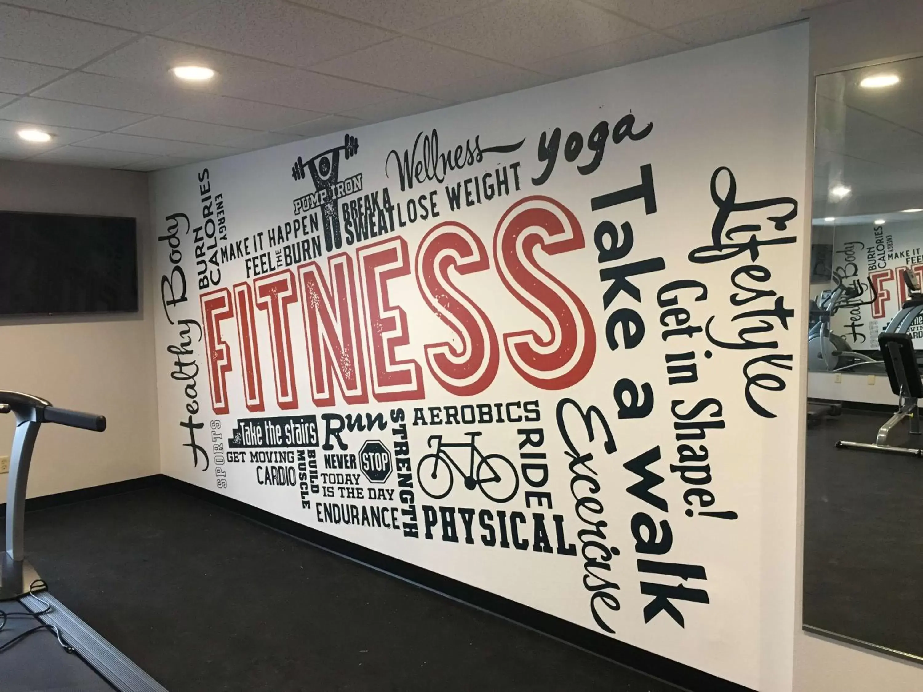 Fitness centre/facilities, Property Logo/Sign in Best Western Plus Spartanburg