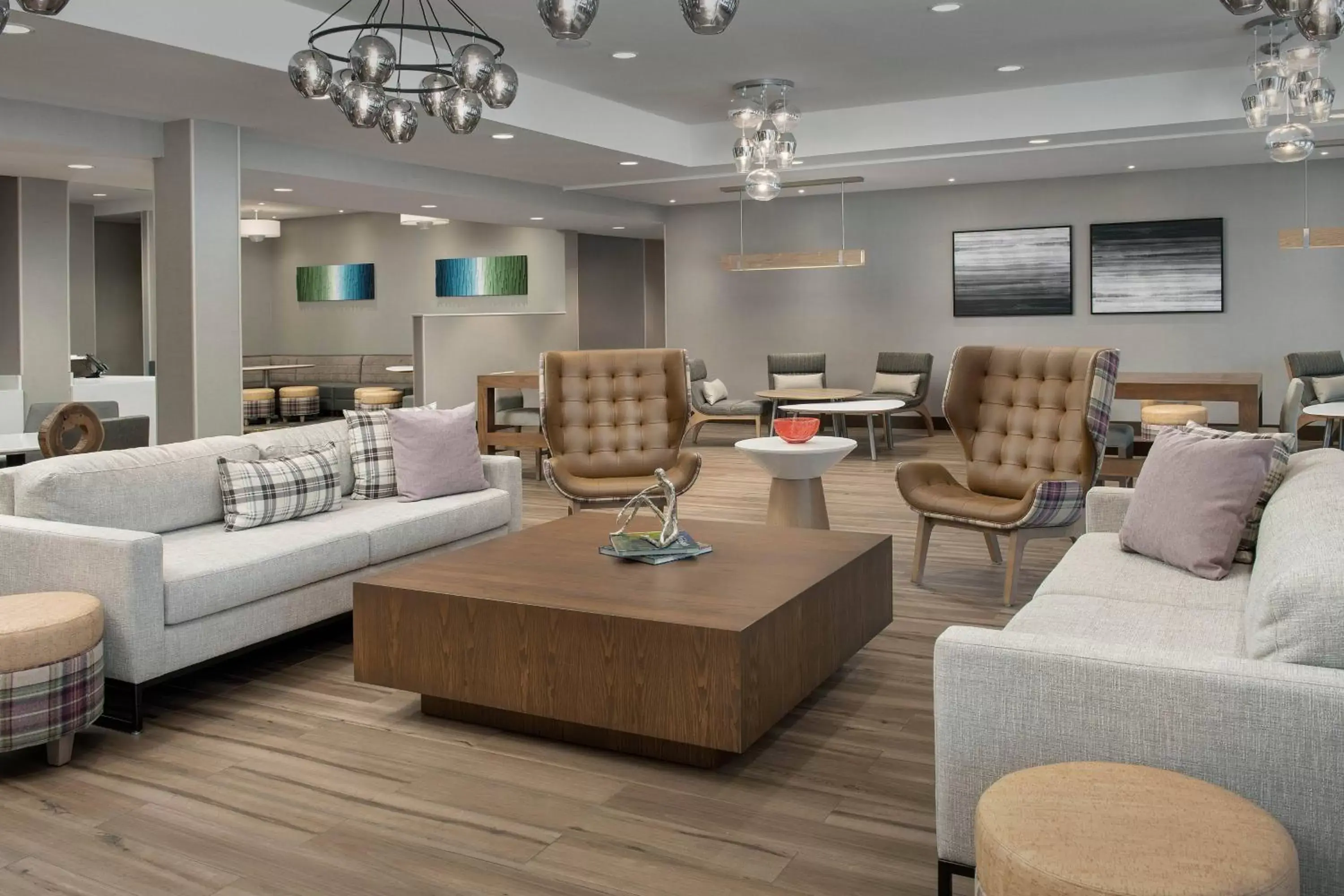 Lobby or reception, Seating Area in Residence Inn Doral Mall Area