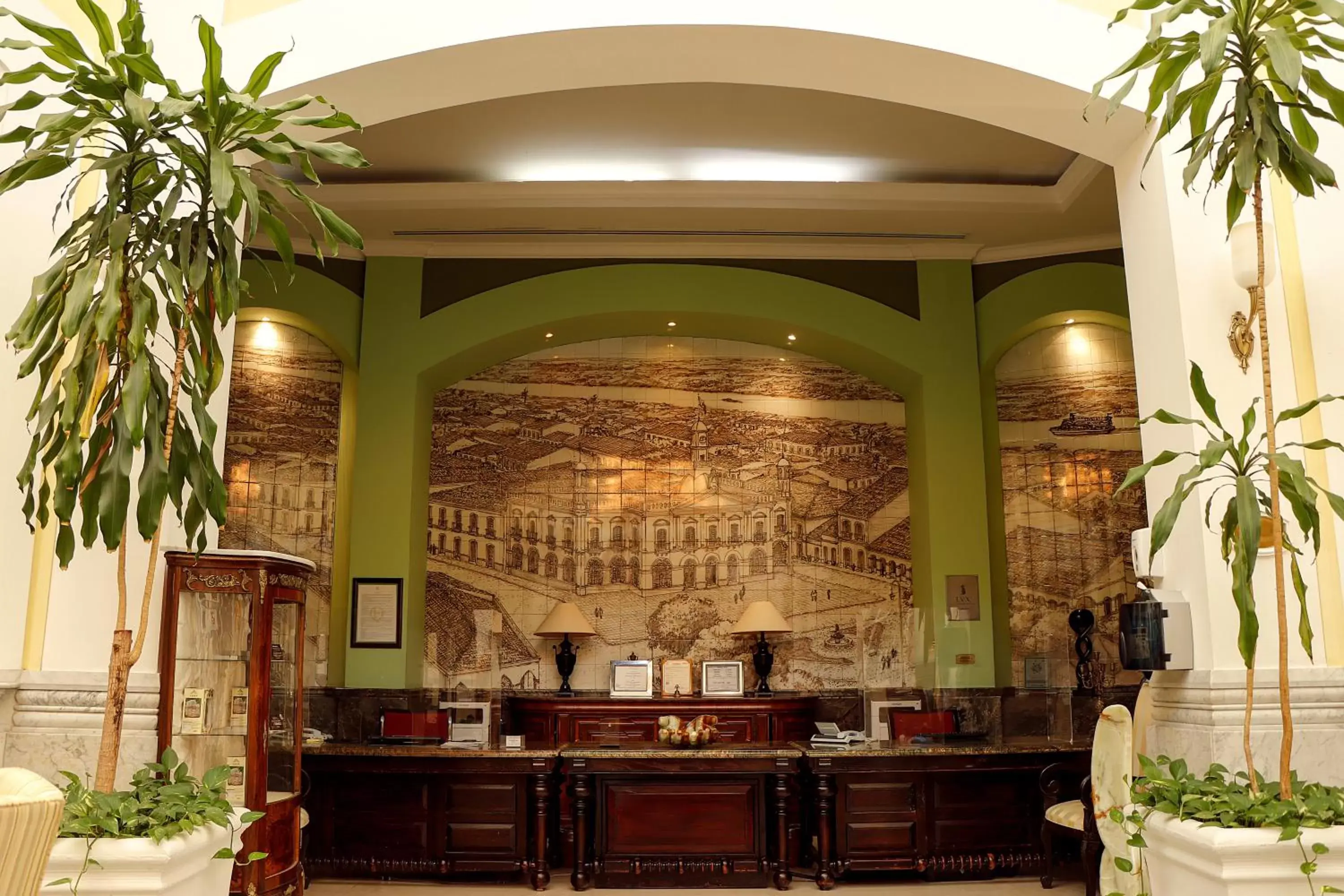 Lobby or reception in Quinta Edén Villahermosa