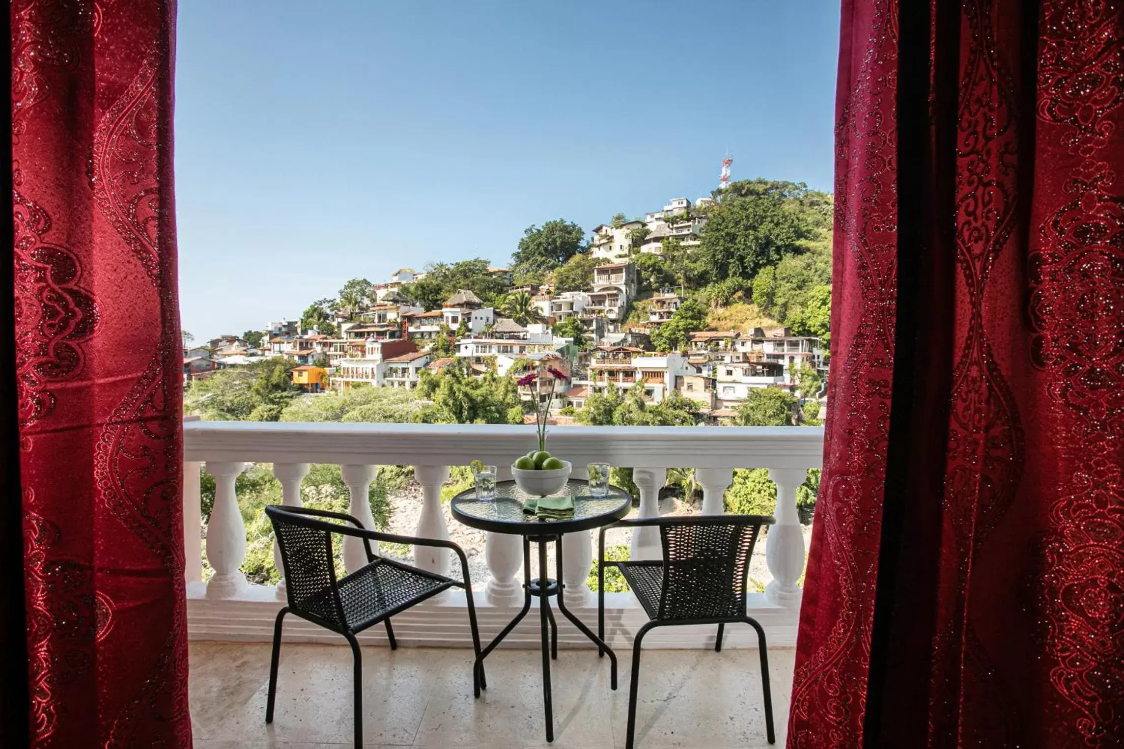 Balcony/Terrace in Hotel Boutique Rivera Del Rio