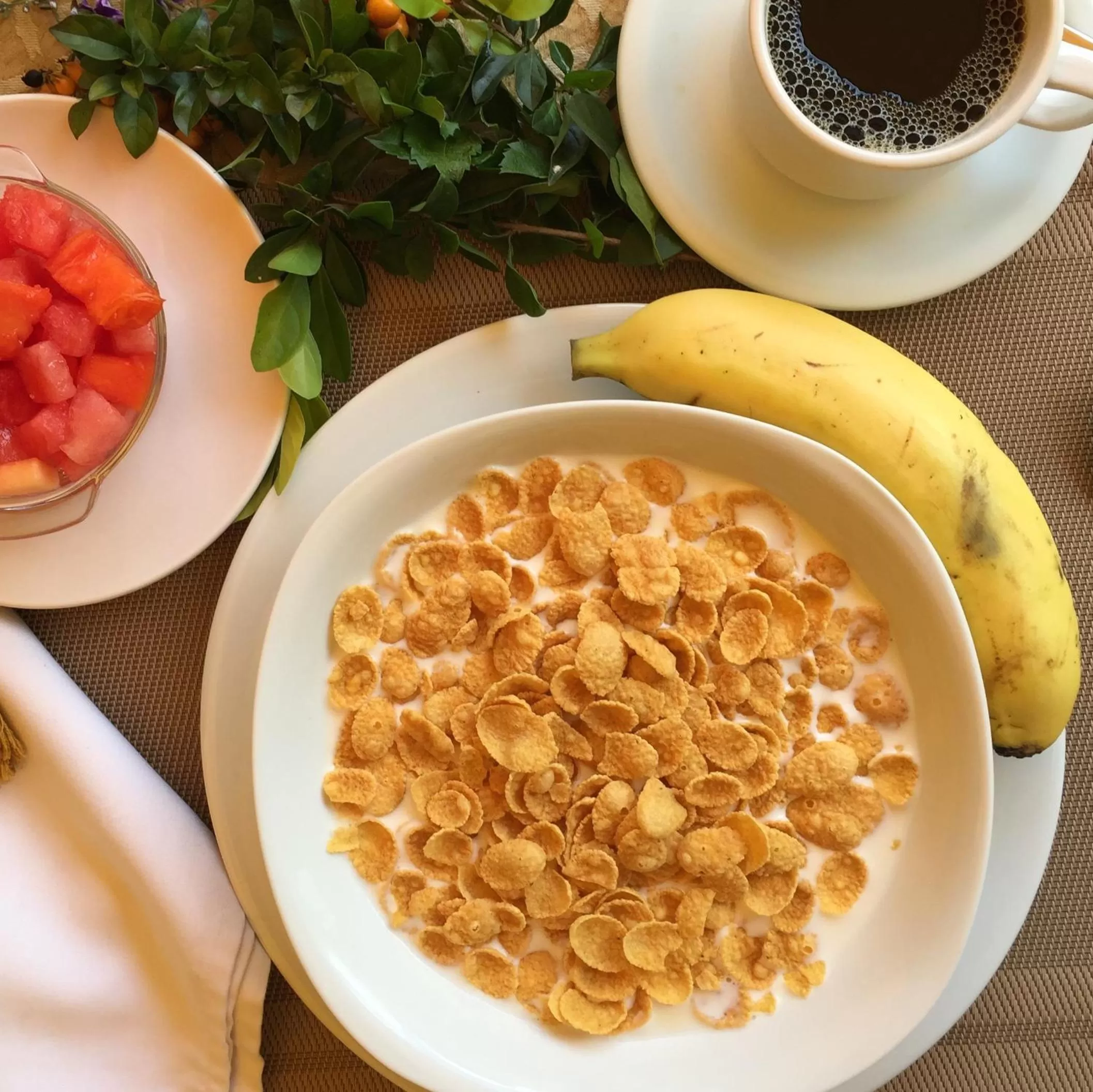 Breakfast in Hostal Villa Toscana