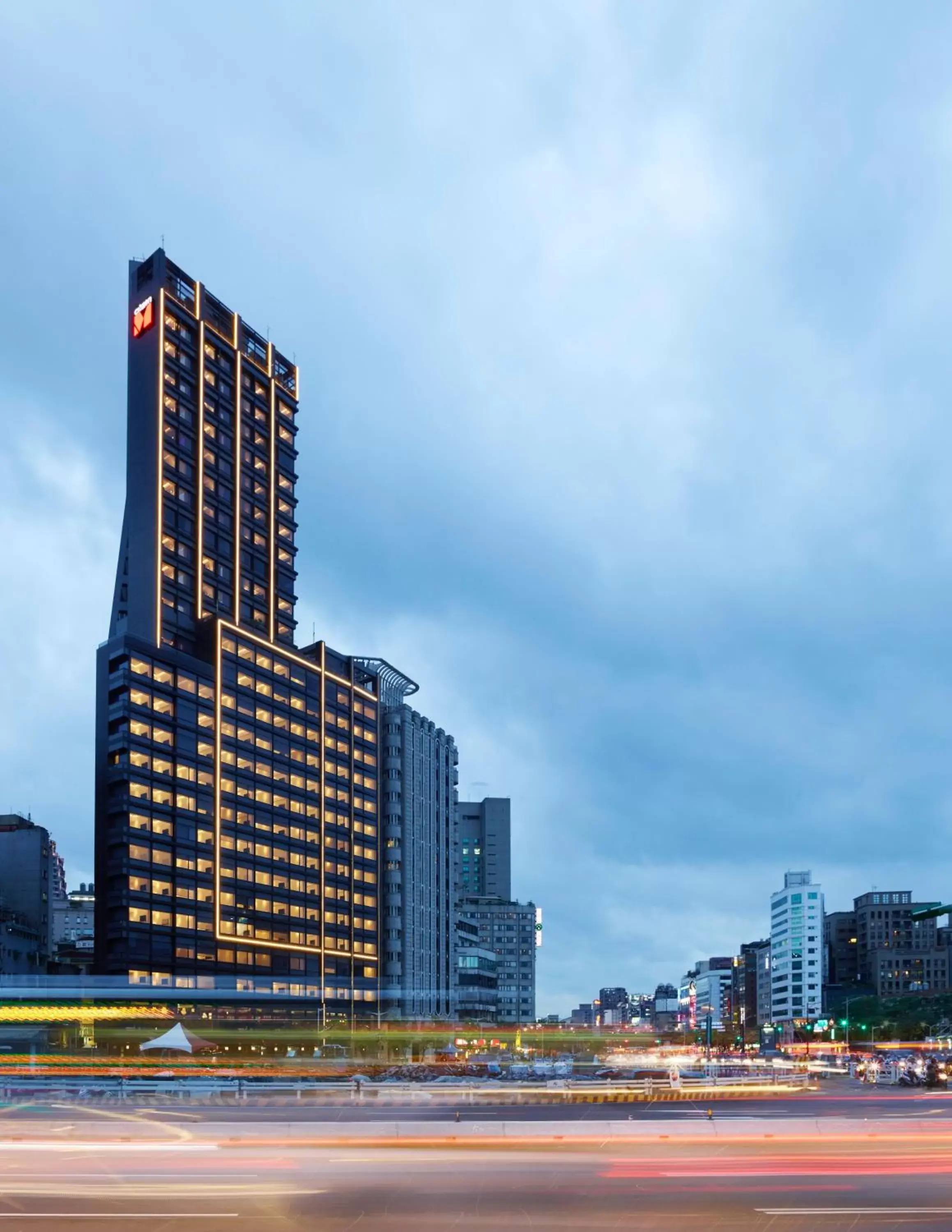 Property building in citizenM Taipei North Gate