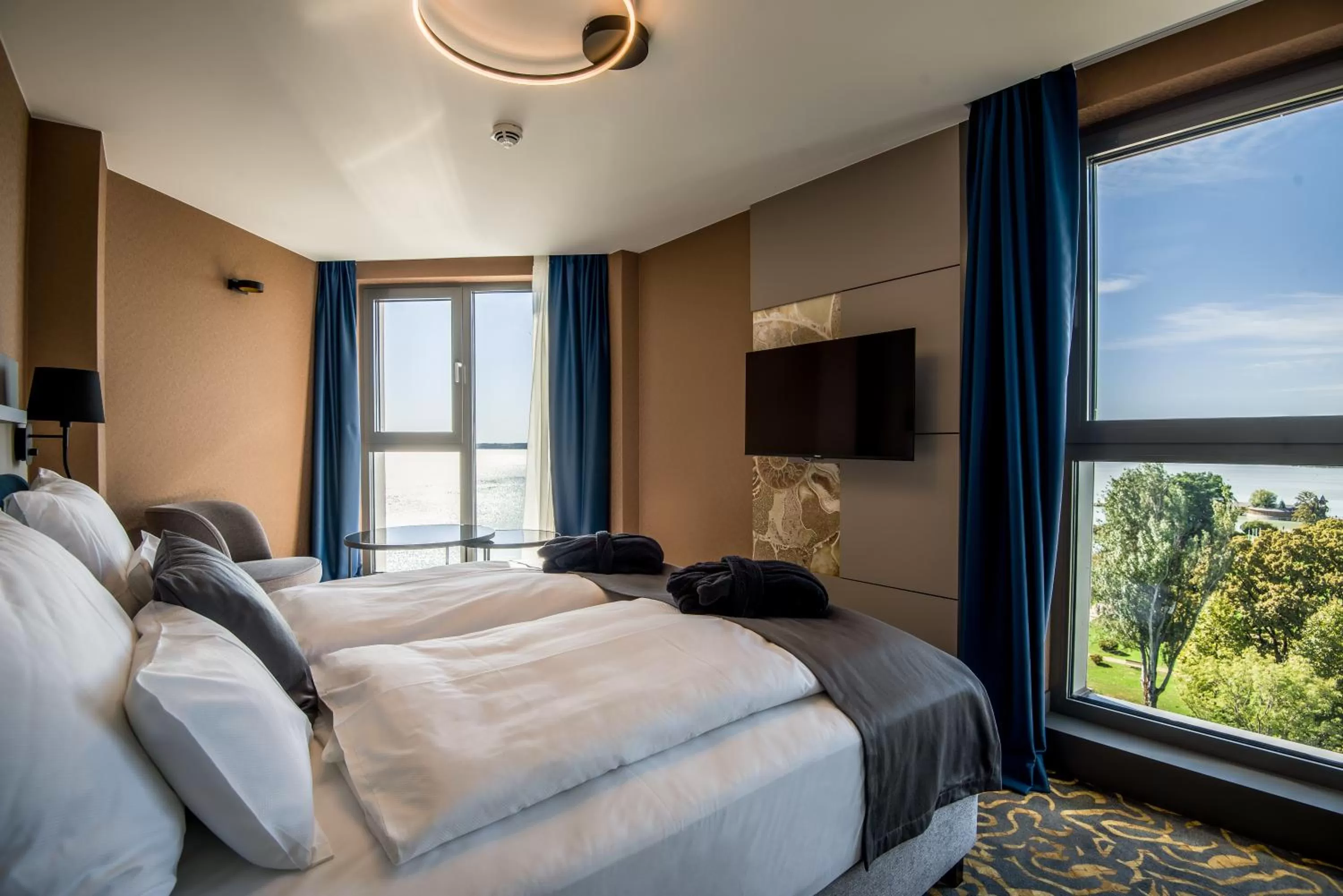 Bed in Hotel Helikon, Keszthely