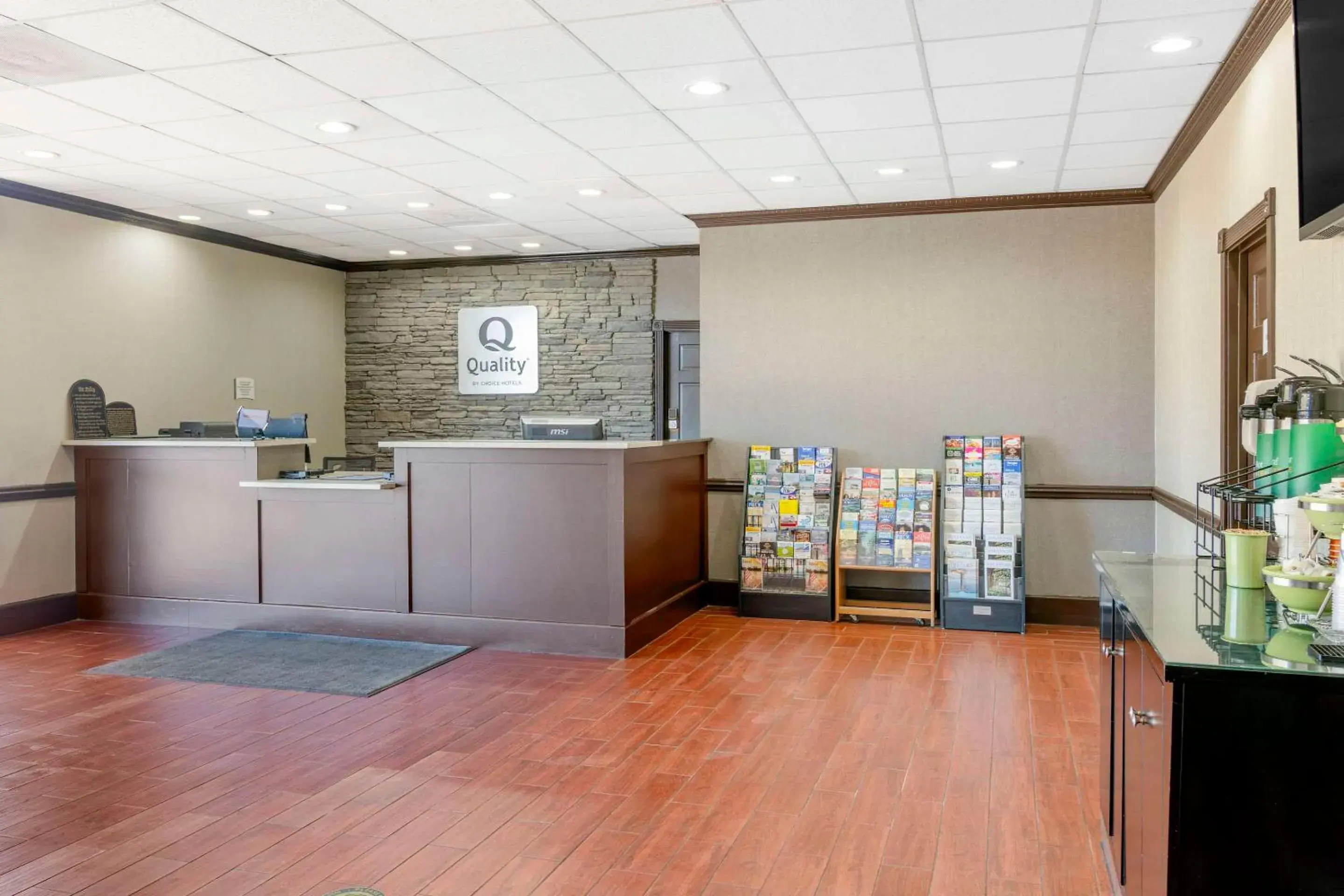 Lobby or reception, Lobby/Reception in Quality Inn & Suites Hardeeville - Savannah North - Renovated with Hot Breakfast Included