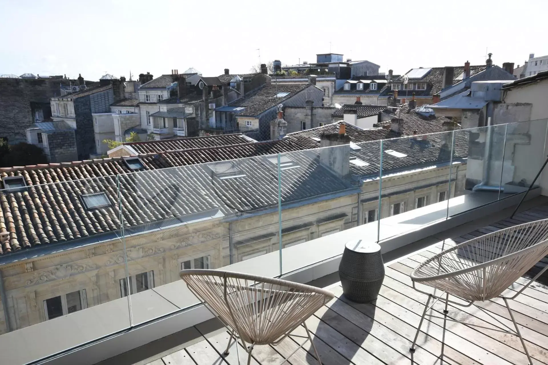 Patio in Hôtel La Maison Bord'eaux