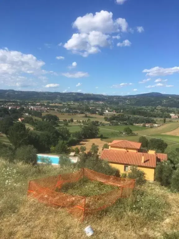 Property building, Bird's-eye View in Il Casale di Lavinia